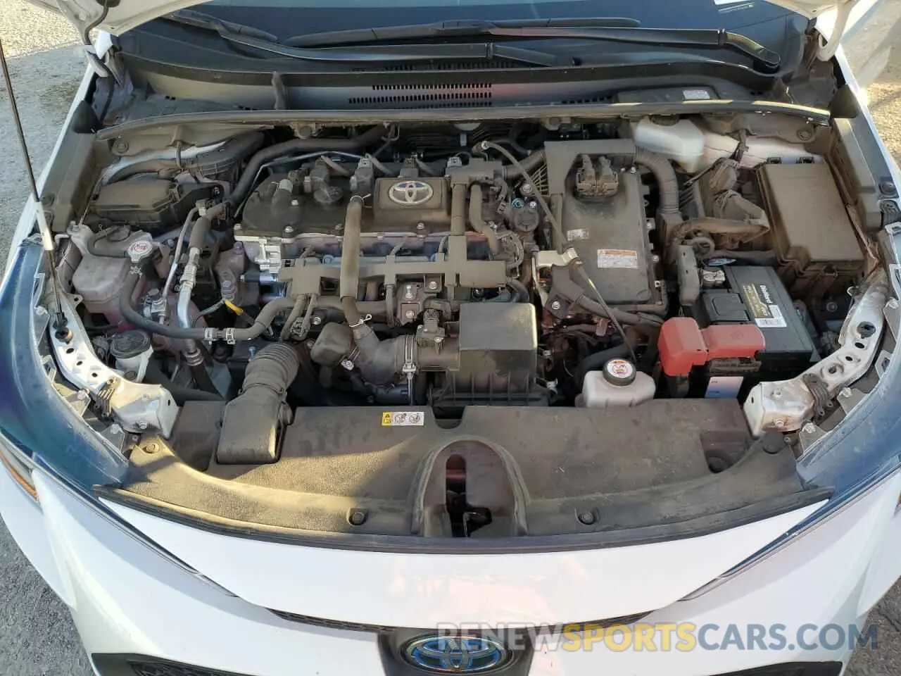 11 fotografías del automóvil dañado JTDEAMDE3MJ006083 TOYOTA COROLLA 2021