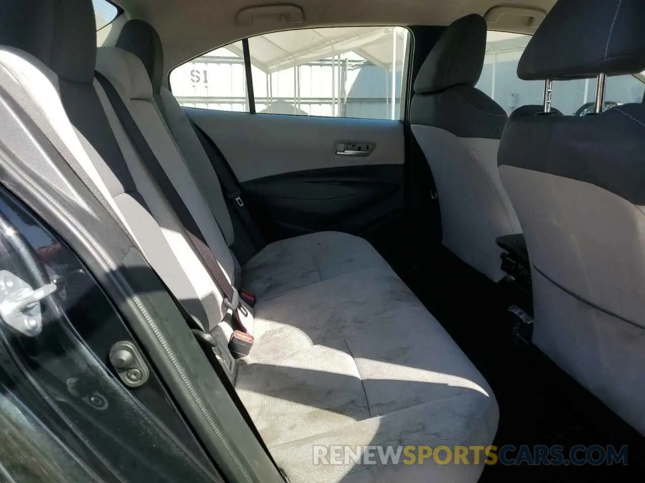 10 fotografías del automóvil dañado JTDEAMDE3MJ007296 TOYOTA COROLLA 2021