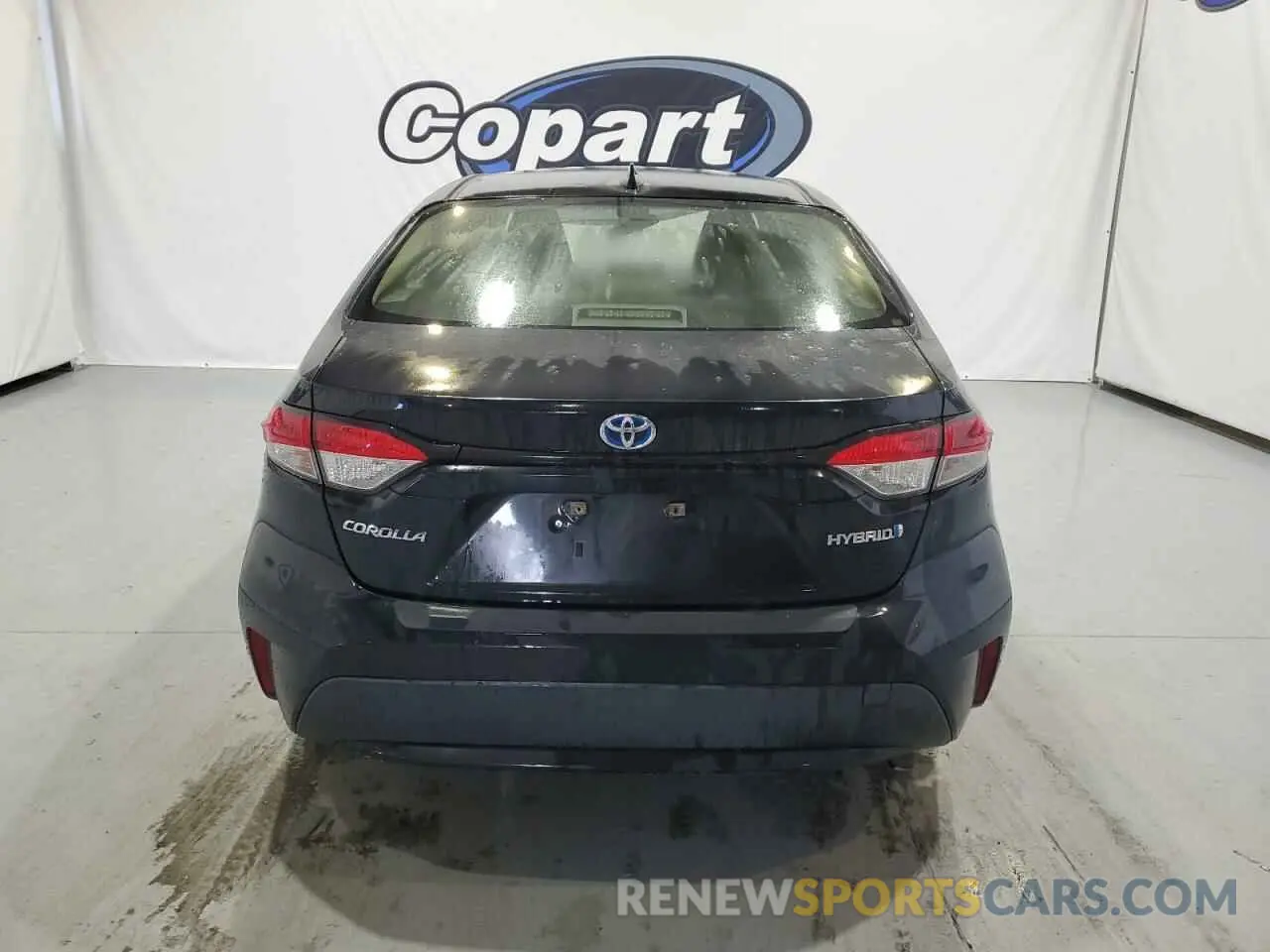 6 fotografías del automóvil dañado JTDEAMDE3MJ007296 TOYOTA COROLLA 2021
