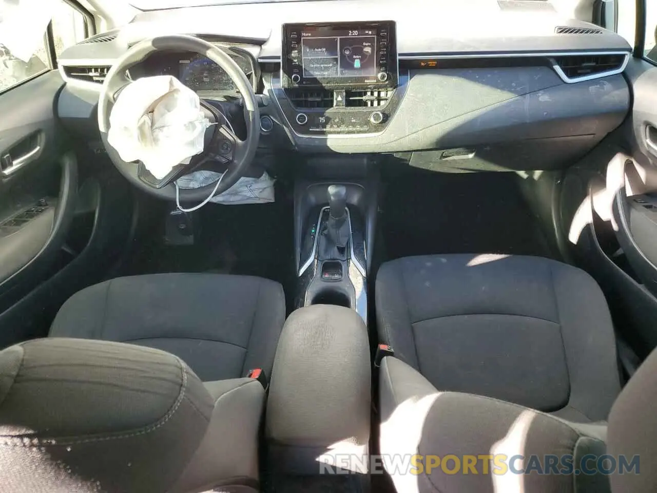 8 fotografías del automóvil dañado JTDEAMDE3MJ007749 TOYOTA COROLLA 2021