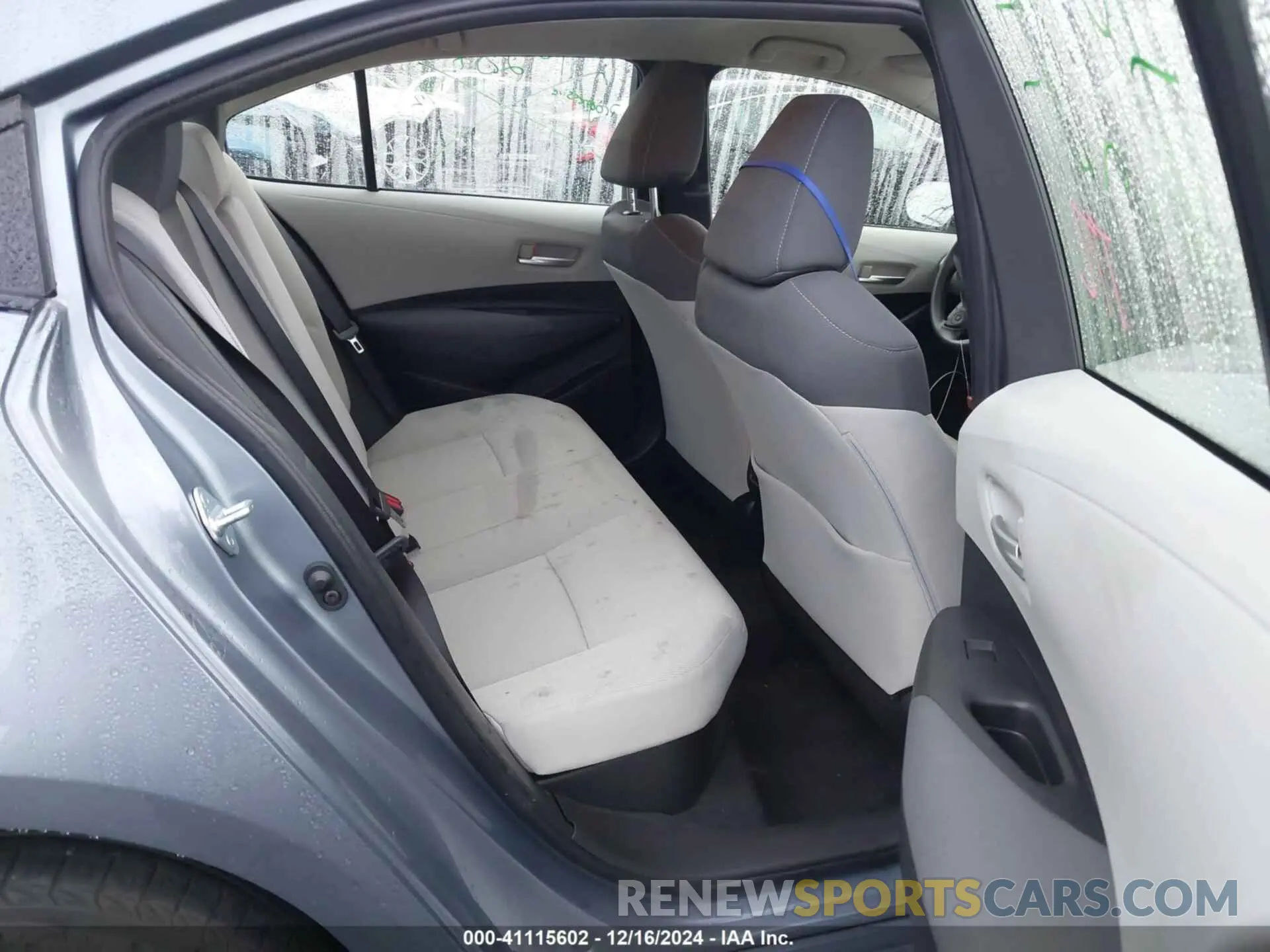 8 fotografías del automóvil dañado JTDEAMDE3MJ009873 TOYOTA COROLLA 2021