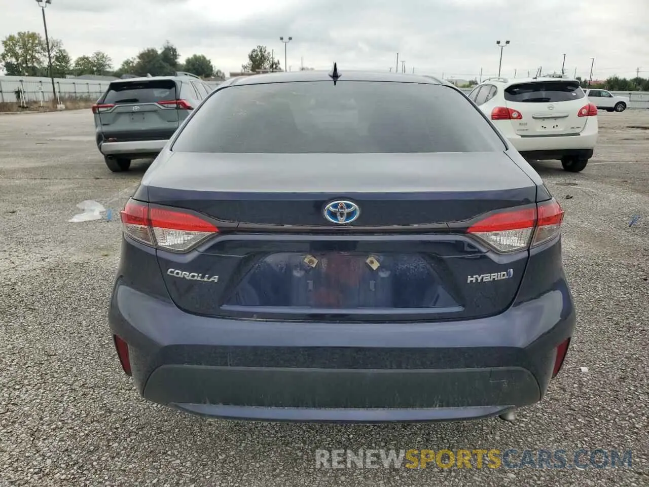 6 fotografías del automóvil dañado JTDEAMDE3MJ019397 TOYOTA COROLLA 2021