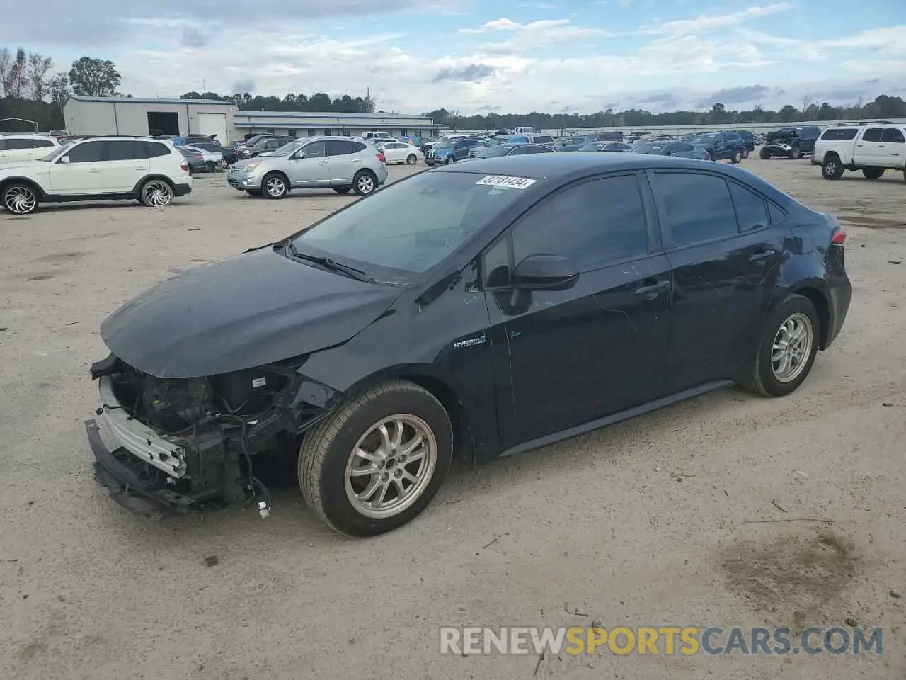 1 fotografías del automóvil dañado JTDEAMDE3MJ021862 TOYOTA COROLLA 2021