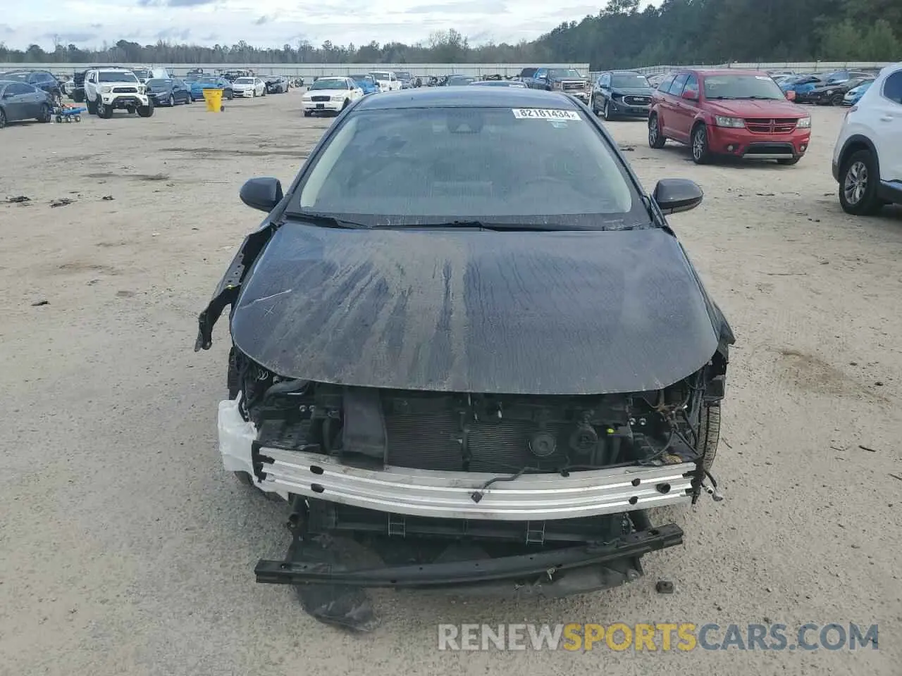 5 fotografías del automóvil dañado JTDEAMDE3MJ021862 TOYOTA COROLLA 2021
