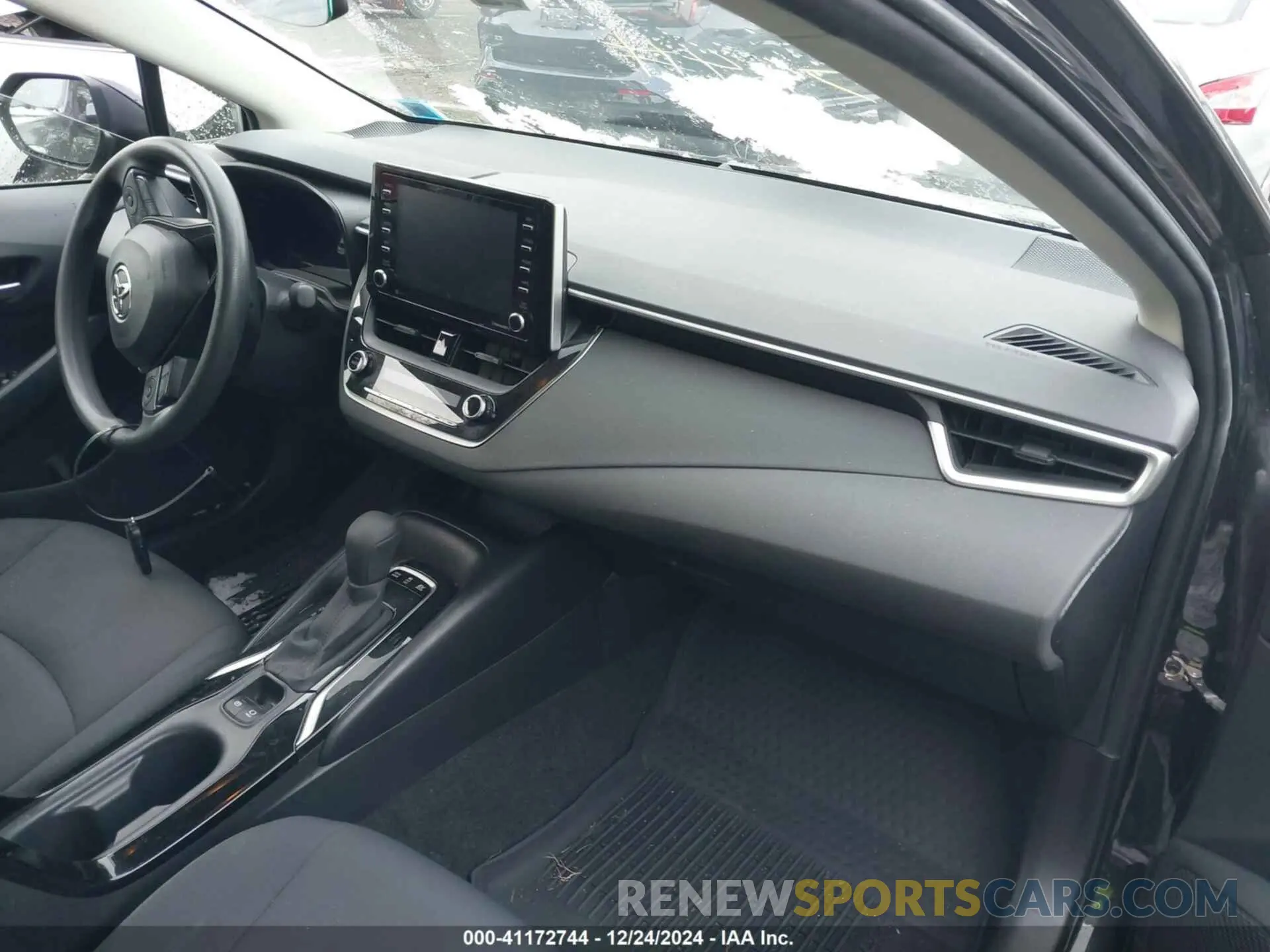 5 fotografías del automóvil dañado JTDEAMDE3MJ024843 TOYOTA COROLLA 2021