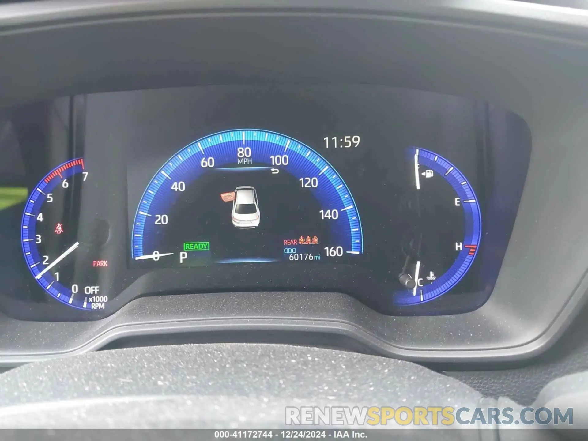 7 fotografías del automóvil dañado JTDEAMDE3MJ024843 TOYOTA COROLLA 2021