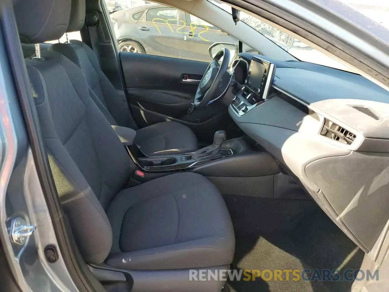 5 fotografías del automóvil dañado JTDEAMDE3MJ027323 TOYOTA COROLLA 2021