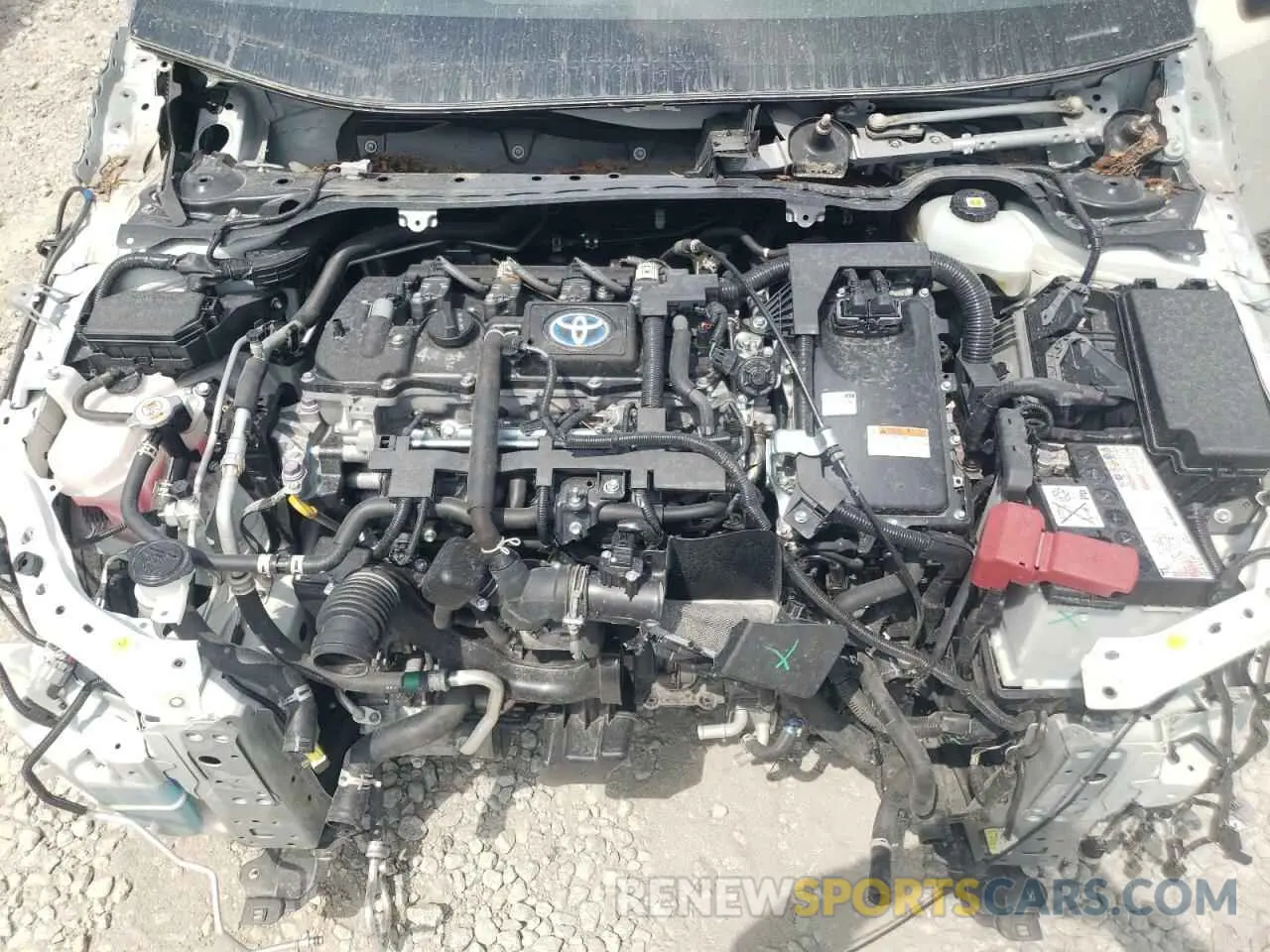 11 fotografías del automóvil dañado JTDEAMDE3MJ031582 TOYOTA COROLLA 2021