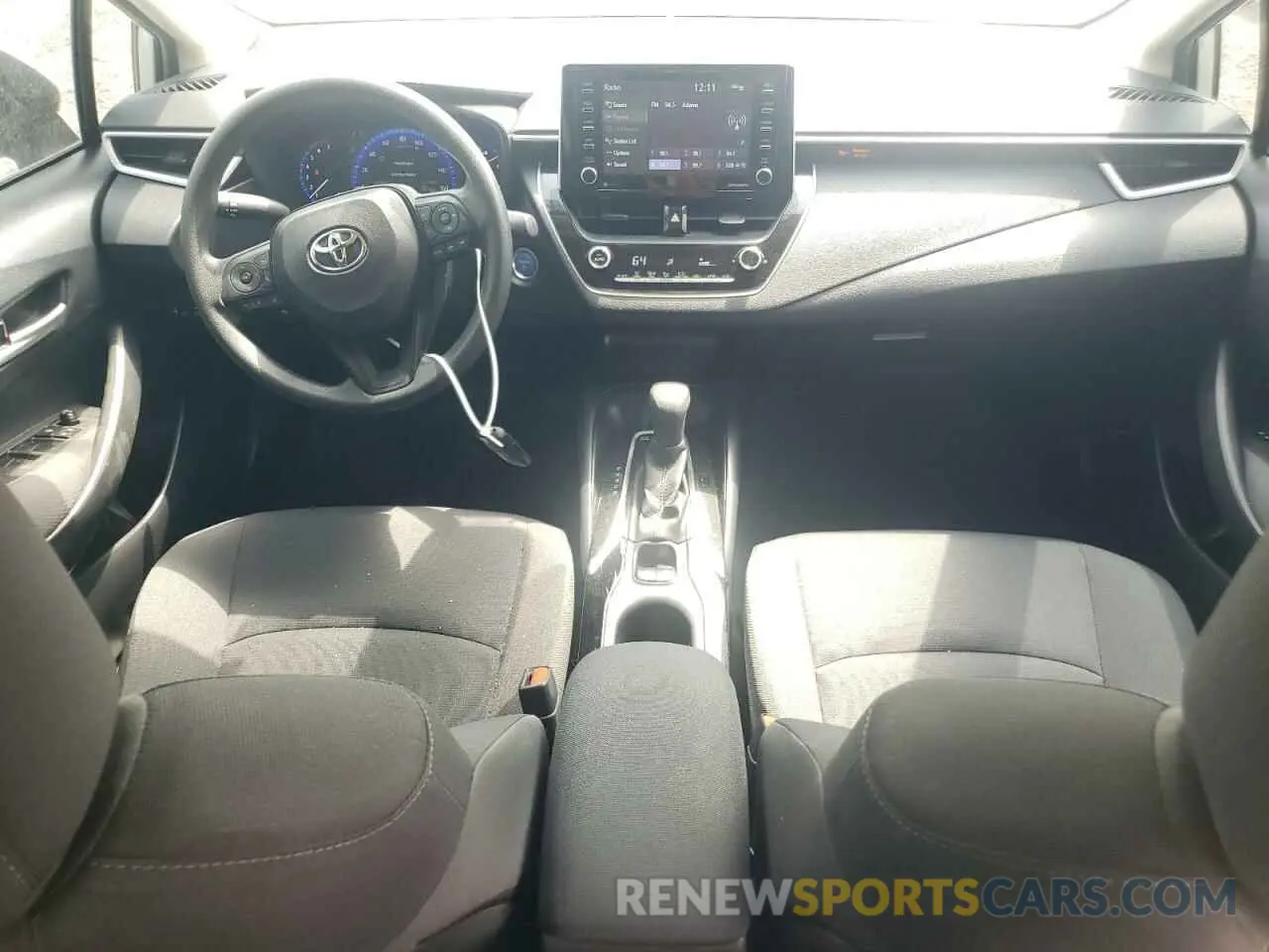 8 fotografías del automóvil dañado JTDEAMDE3MJ031582 TOYOTA COROLLA 2021