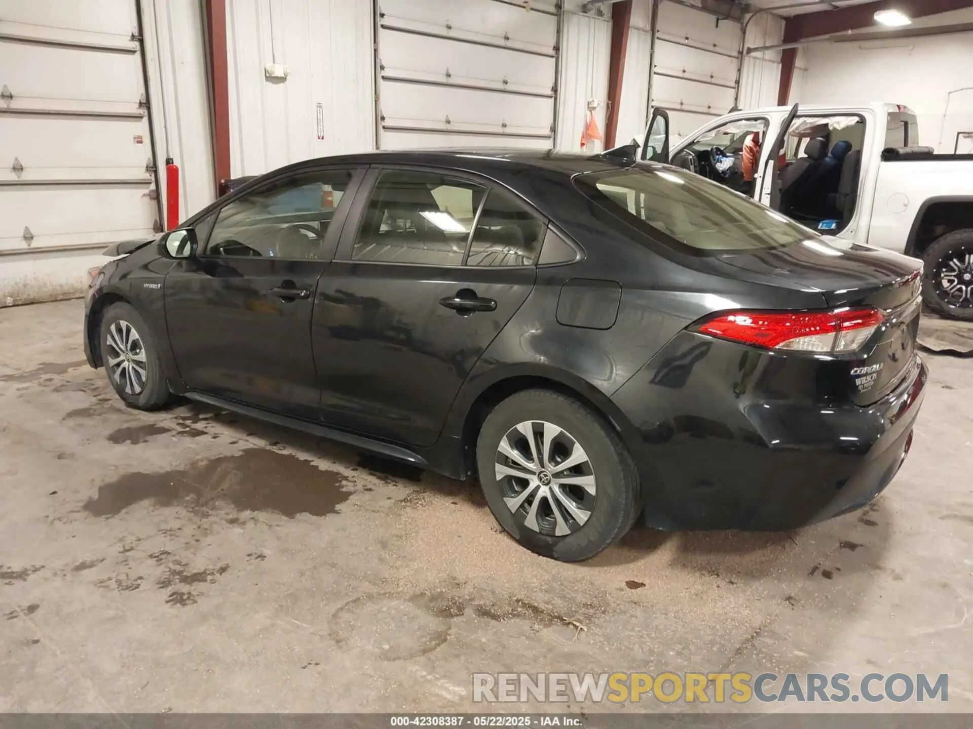 3 fotografías del automóvil dañado JTDEAMDE3MJ034224 TOYOTA COROLLA 2021
