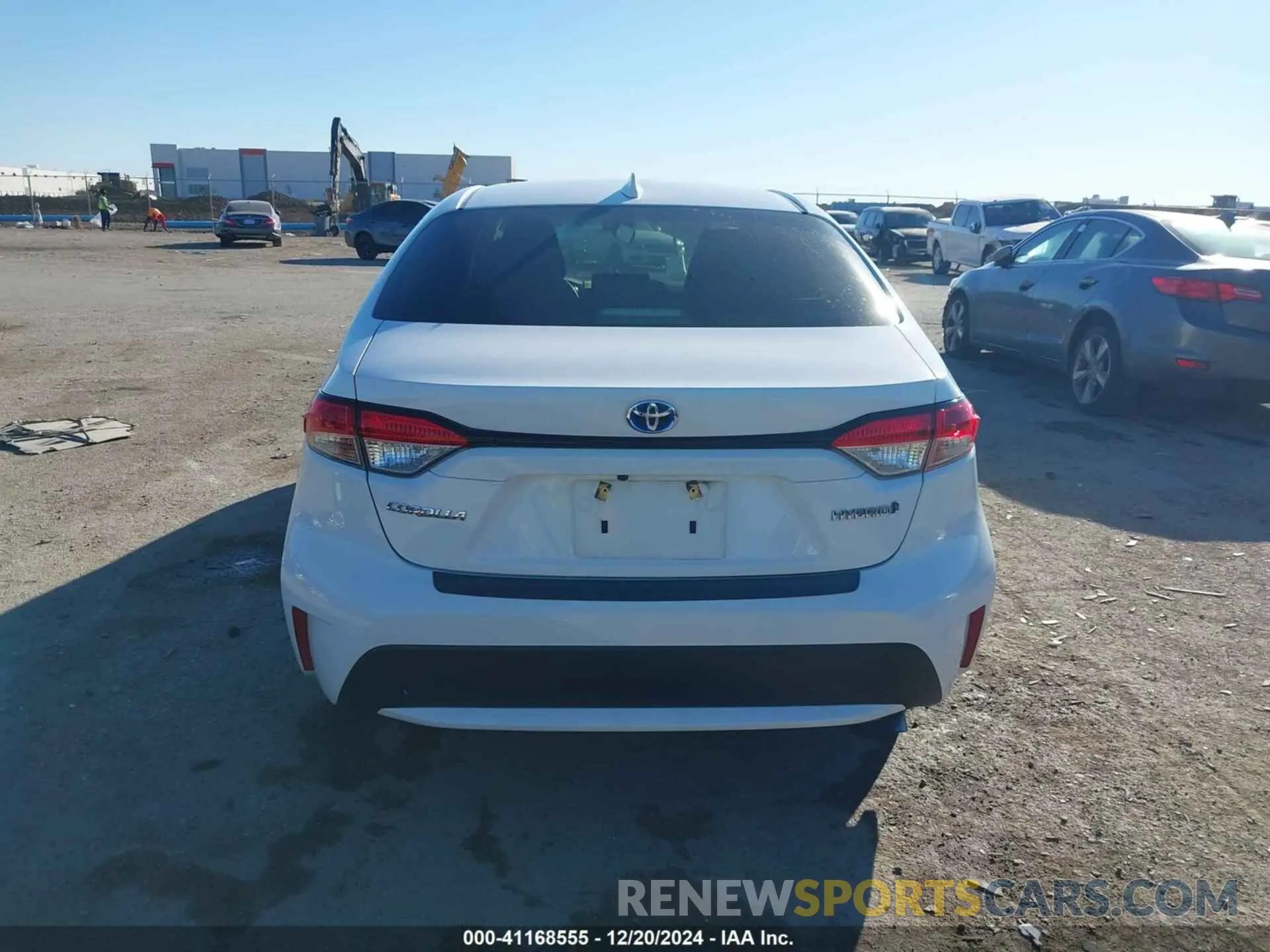 17 fotografías del automóvil dañado JTDEAMDE3MJ034434 TOYOTA COROLLA 2021