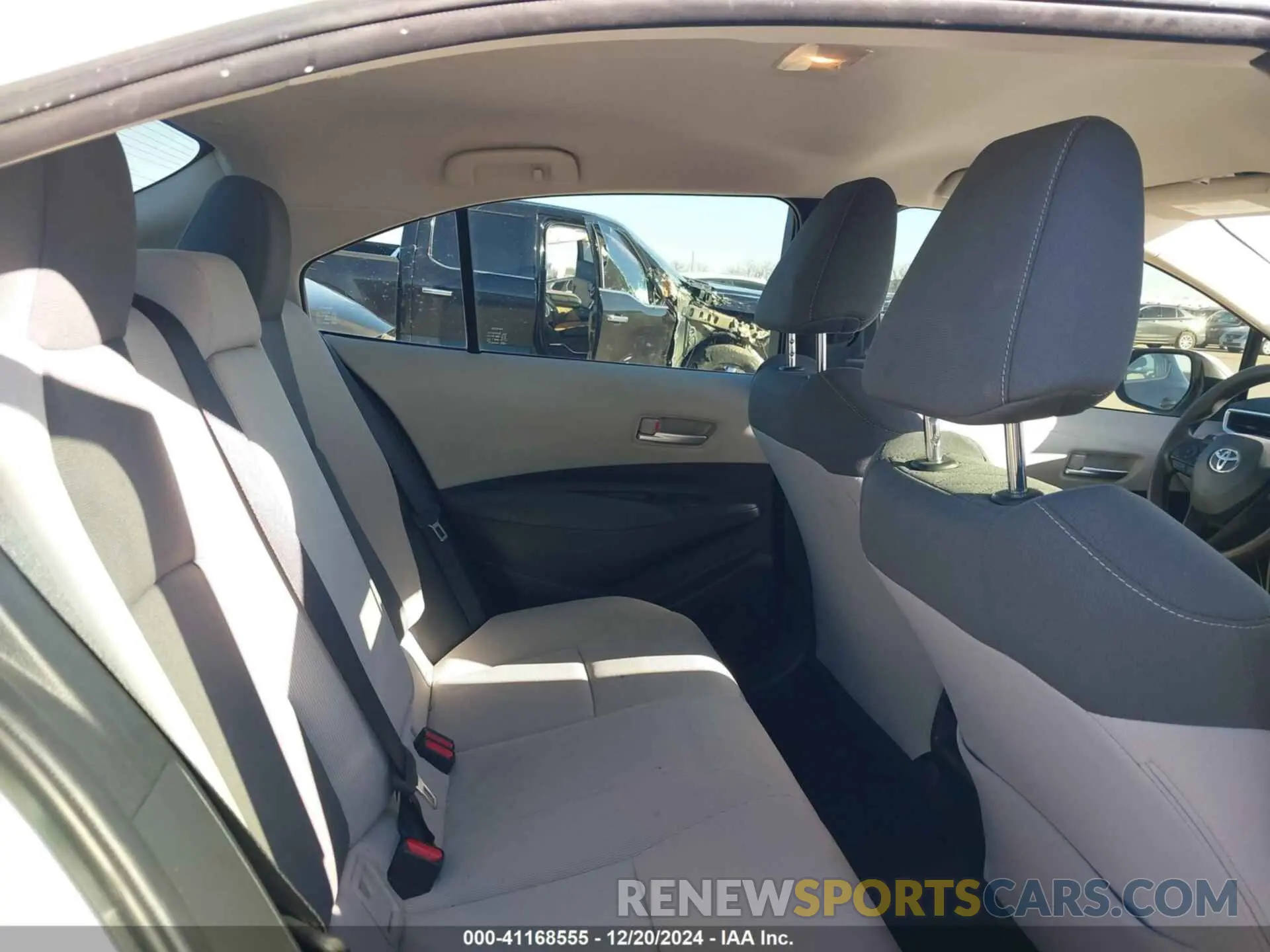 8 fotografías del automóvil dañado JTDEAMDE3MJ034434 TOYOTA COROLLA 2021