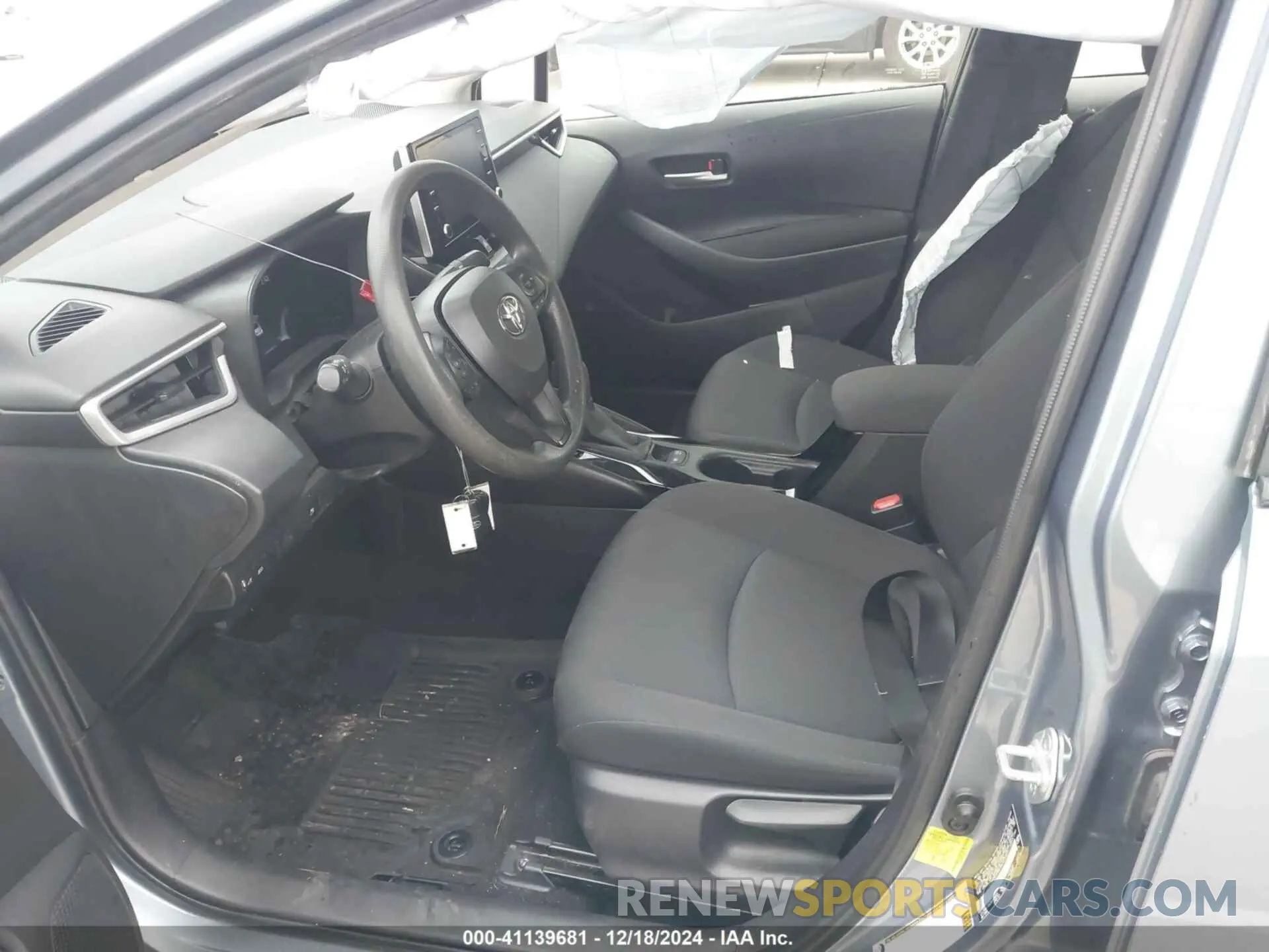 5 fotografías del automóvil dañado JTDEAMDE4MJ001863 TOYOTA COROLLA 2021