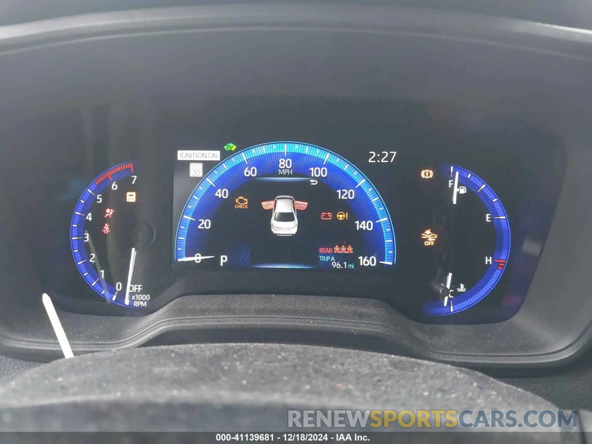 7 fotografías del automóvil dañado JTDEAMDE4MJ001863 TOYOTA COROLLA 2021