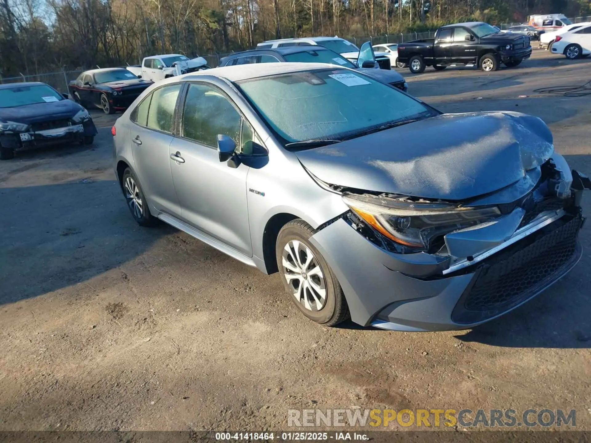 1 fotografías del automóvil dañado JTDEAMDE4MJ008165 TOYOTA COROLLA 2021
