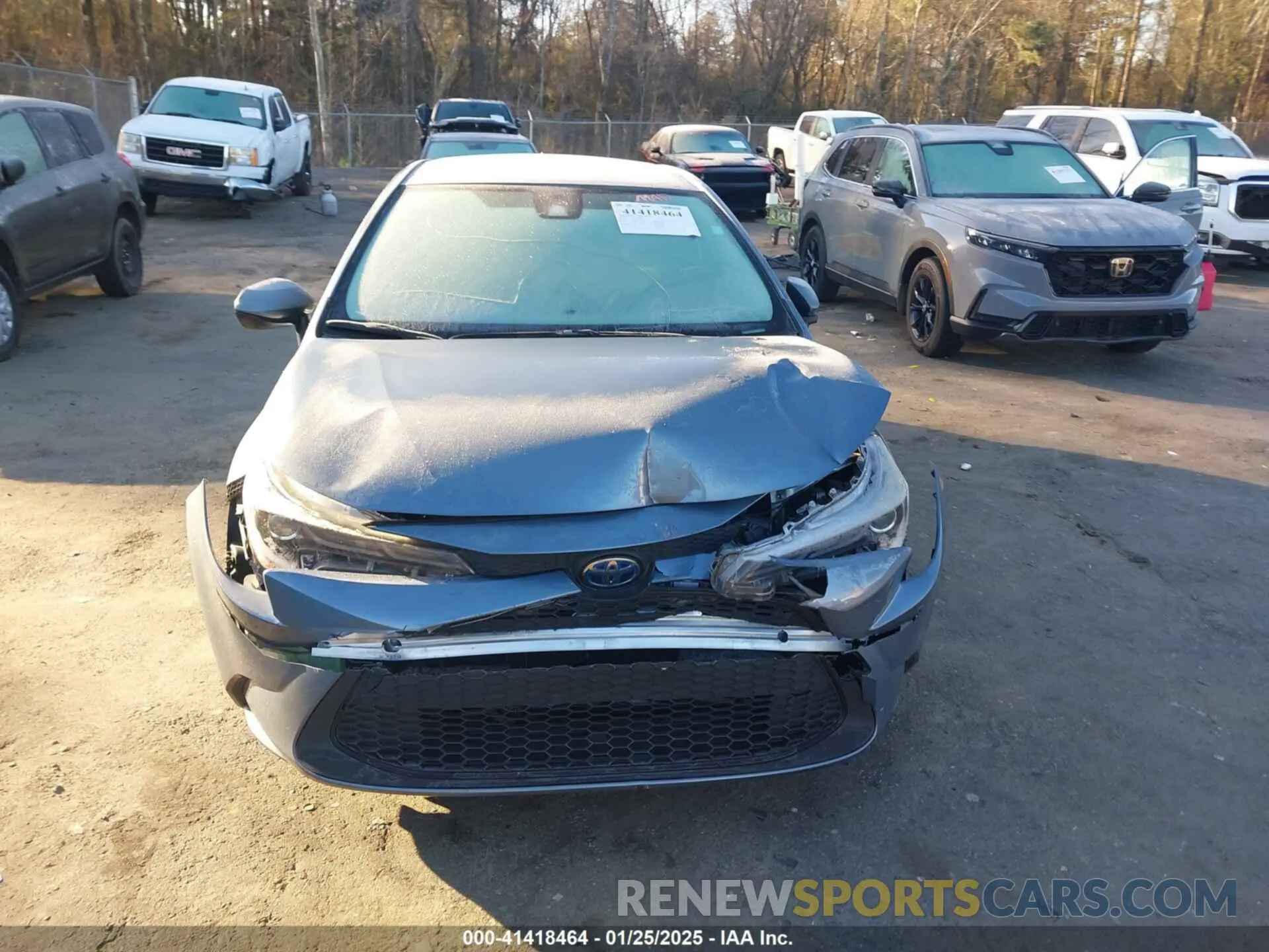 12 fotografías del automóvil dañado JTDEAMDE4MJ008165 TOYOTA COROLLA 2021