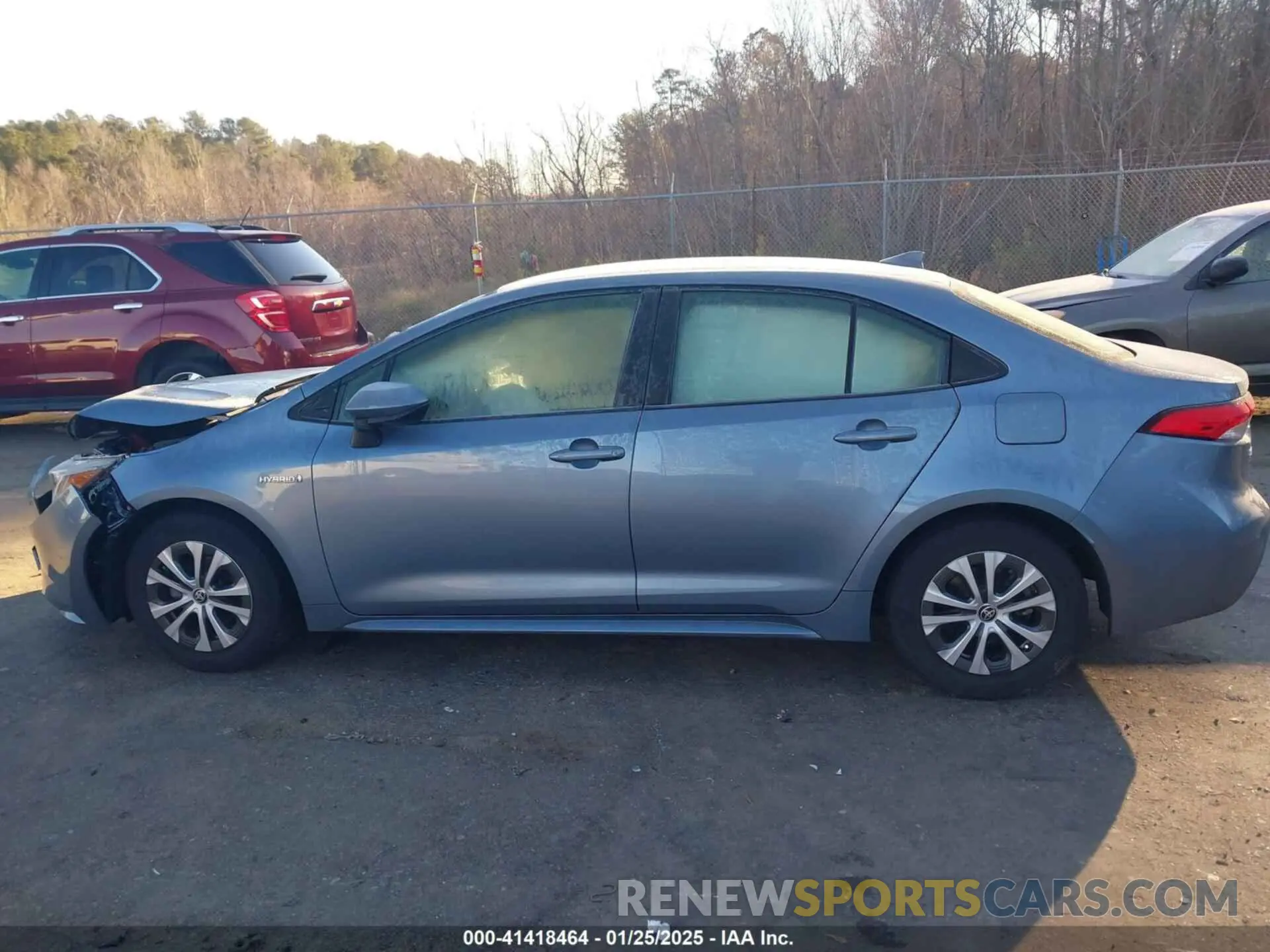 14 fotografías del automóvil dañado JTDEAMDE4MJ008165 TOYOTA COROLLA 2021