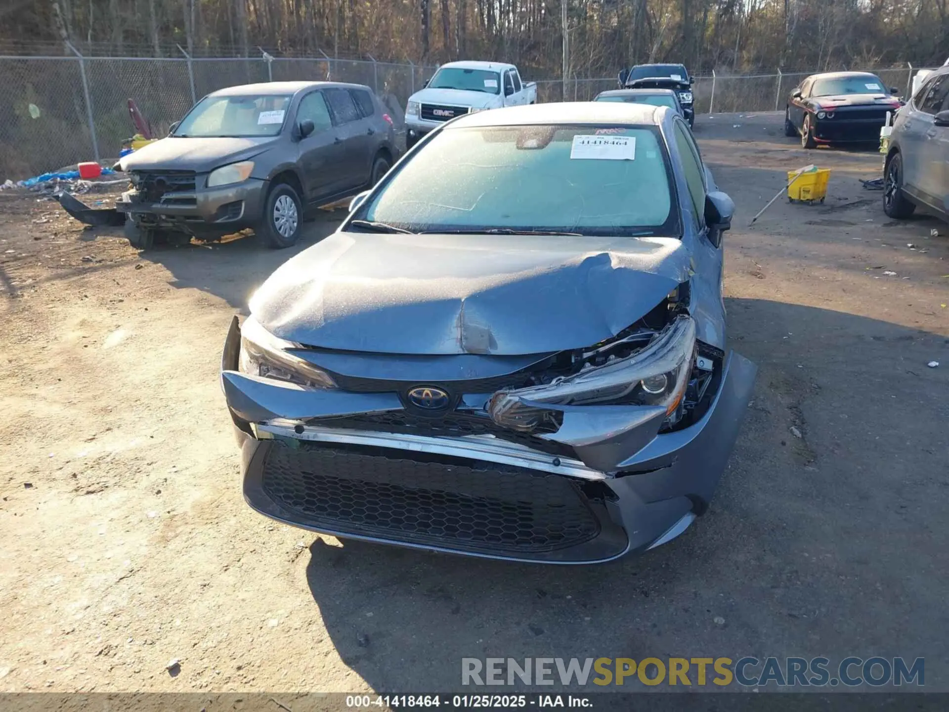 6 fotografías del automóvil dañado JTDEAMDE4MJ008165 TOYOTA COROLLA 2021