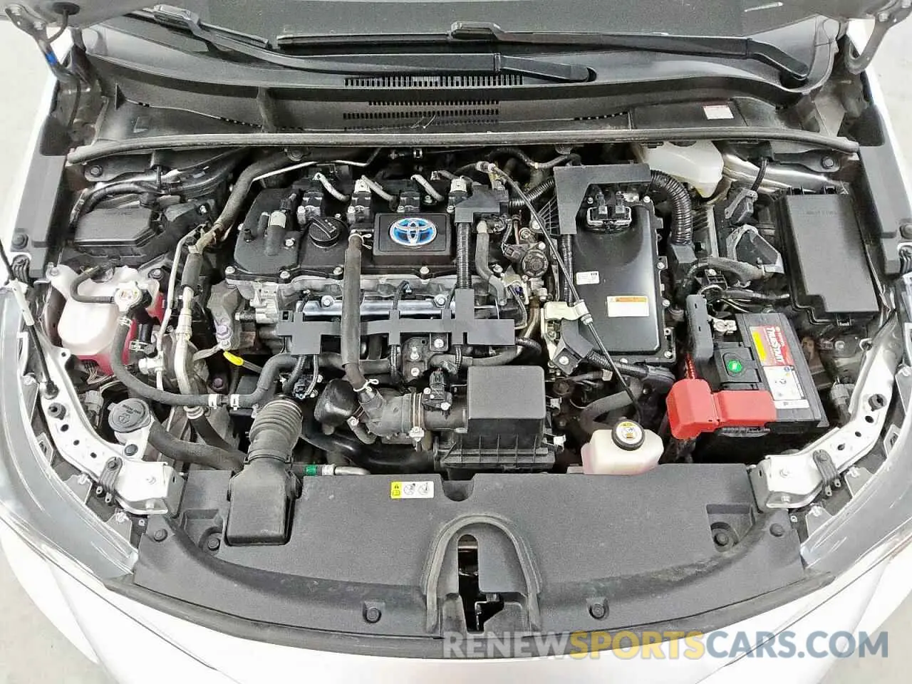 11 fotografías del automóvil dañado JTDEAMDE4MJ009929 TOYOTA COROLLA 2021