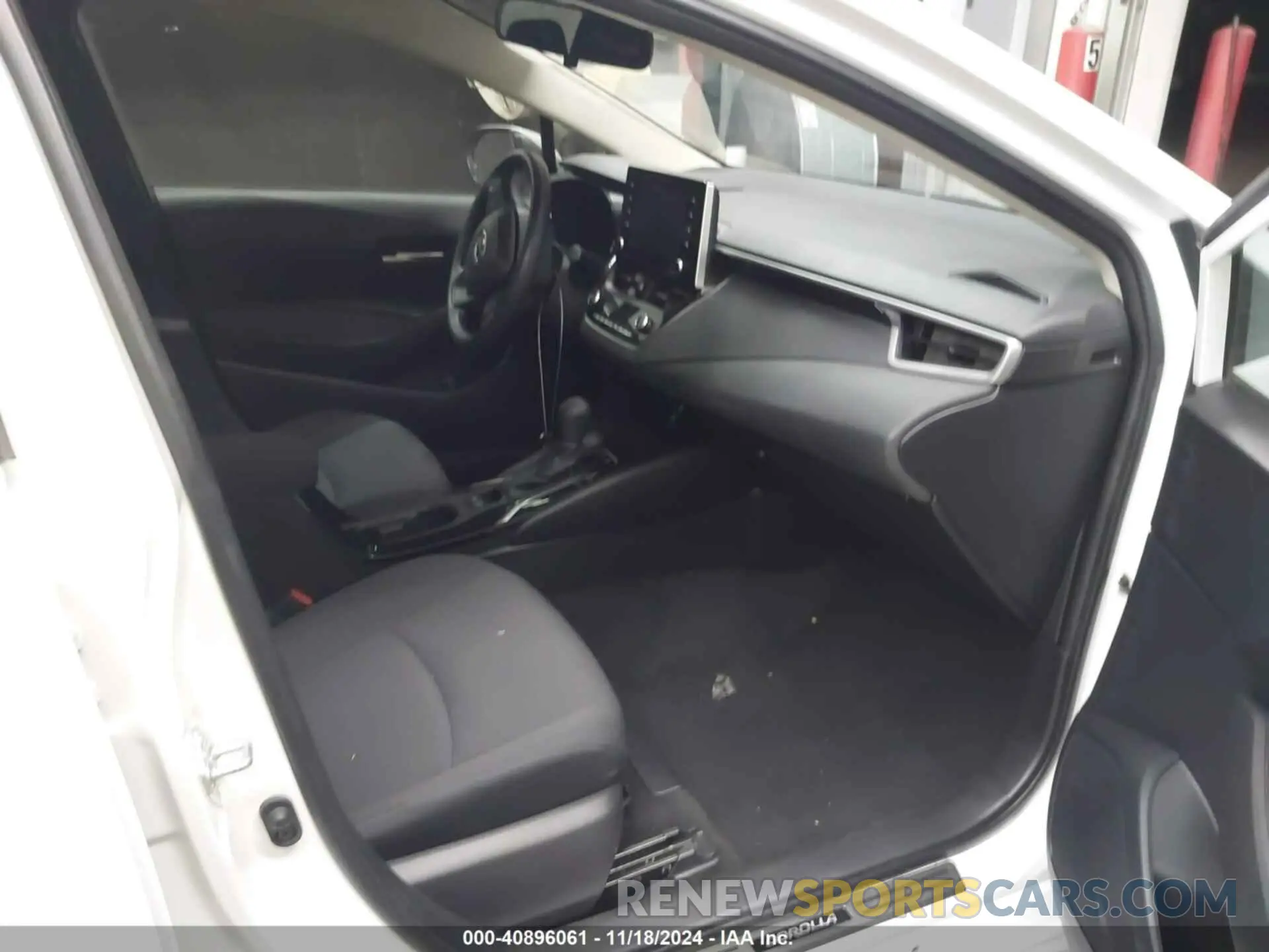 5 fotografías del automóvil dañado JTDEAMDE4MJ012569 TOYOTA COROLLA 2021