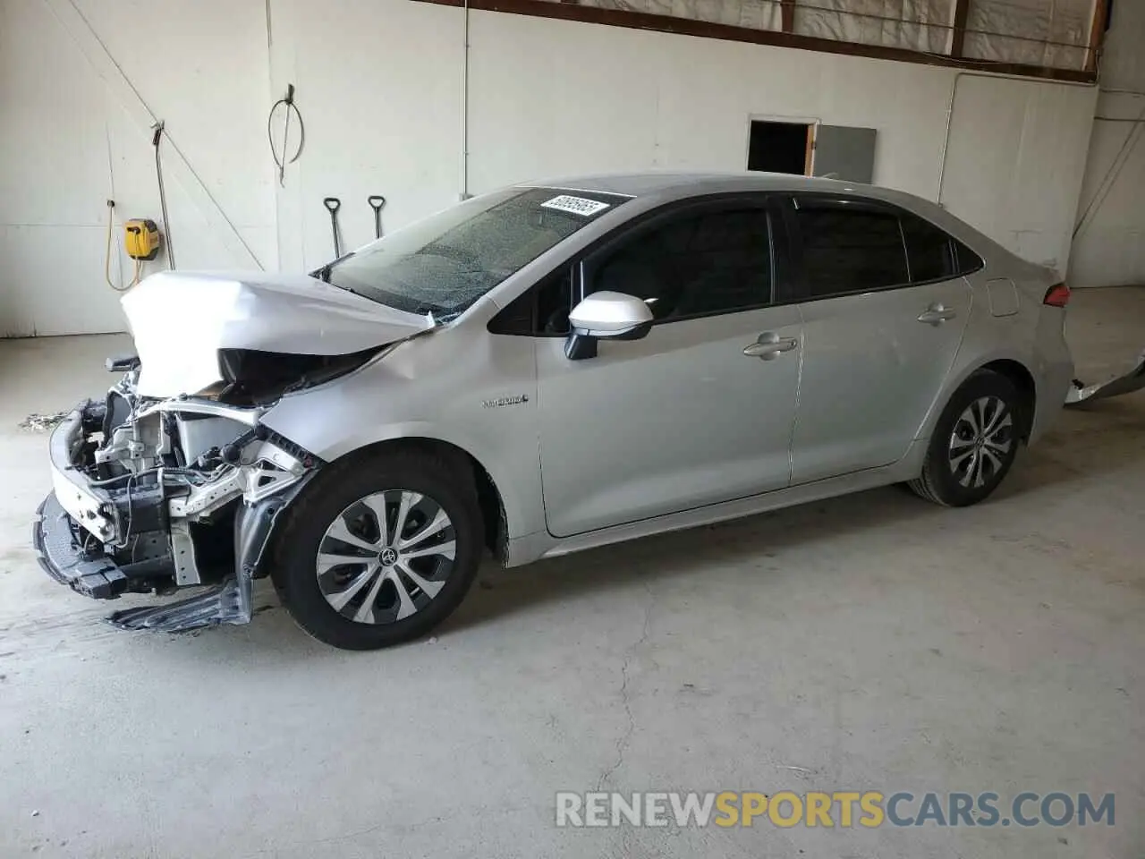 1 fotografías del automóvil dañado JTDEAMDE4MJ018825 TOYOTA COROLLA 2021
