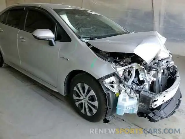 11 fotografías del automóvil dañado JTDEAMDE4MJ018825 TOYOTA COROLLA 2021