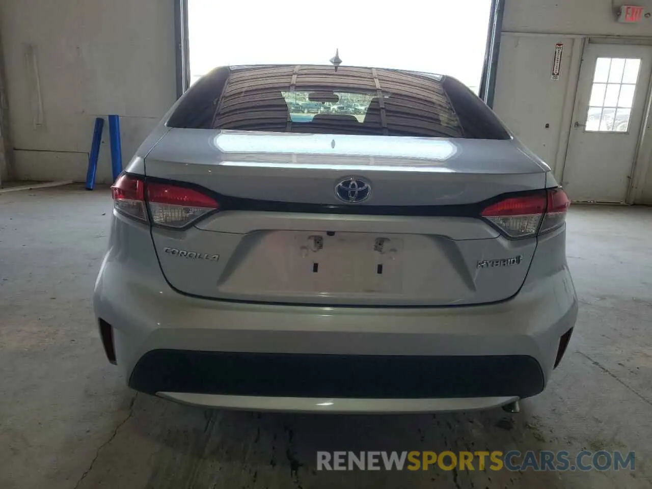 6 fotografías del automóvil dañado JTDEAMDE4MJ018825 TOYOTA COROLLA 2021