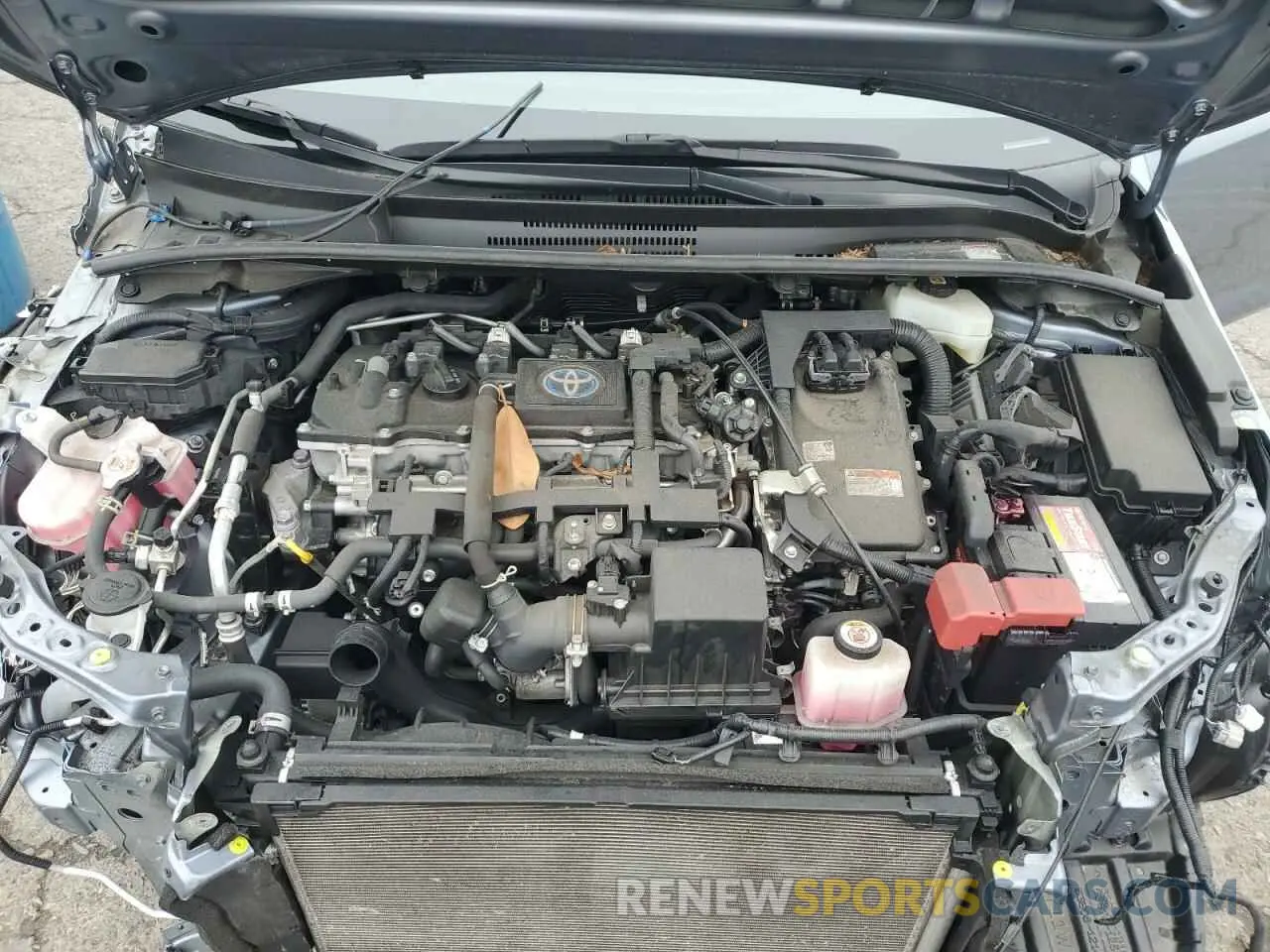 11 fotografías del automóvil dañado JTDEAMDE4MJ020719 TOYOTA COROLLA 2021