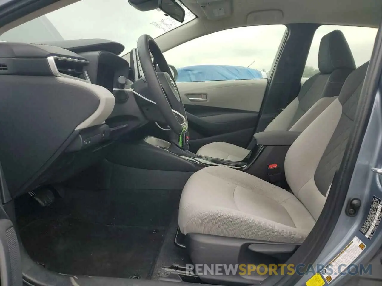 7 fotografías del automóvil dañado JTDEAMDE4MJ020719 TOYOTA COROLLA 2021