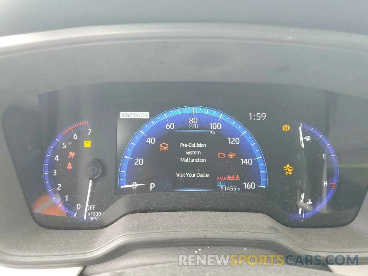 9 fotografías del automóvil dañado JTDEAMDE4MJ020719 TOYOTA COROLLA 2021