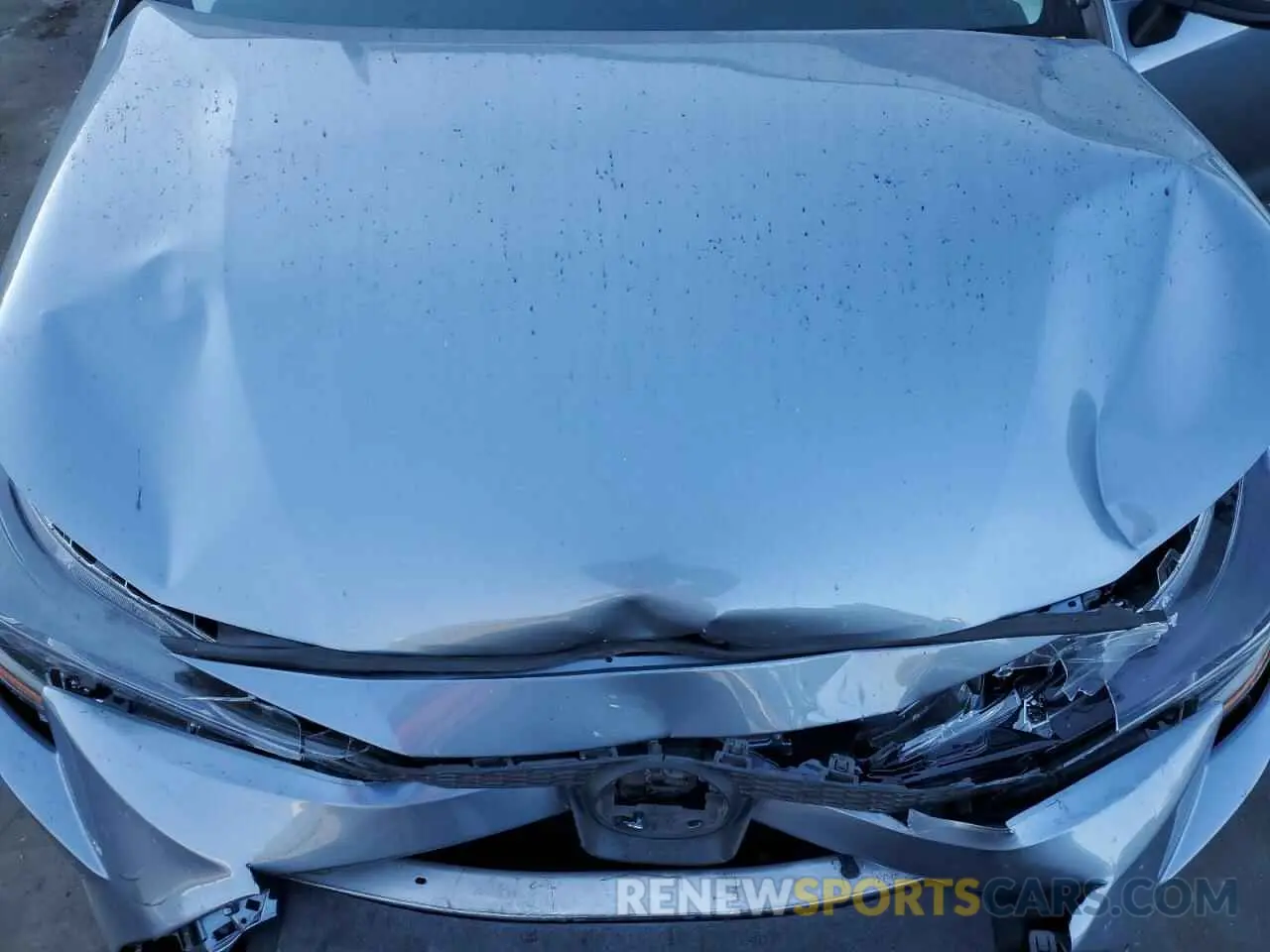 11 fotografías del automóvil dañado JTDEAMDE4MJ027301 TOYOTA COROLLA 2021