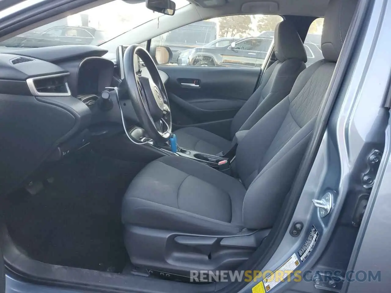 7 fotografías del automóvil dañado JTDEAMDE4MJ027301 TOYOTA COROLLA 2021