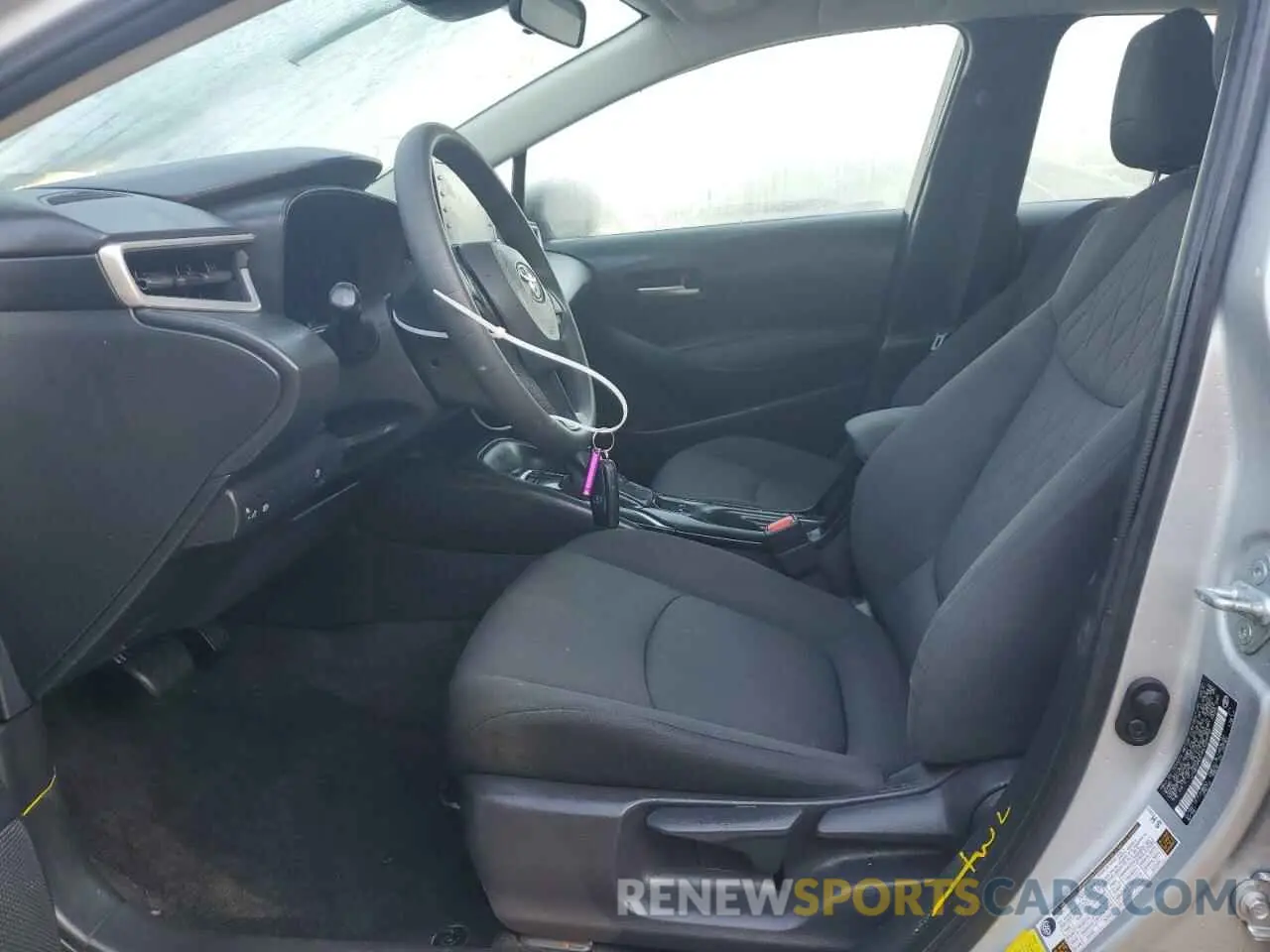 7 fotografías del automóvil dañado JTDEAMDE4MJ028996 TOYOTA COROLLA 2021