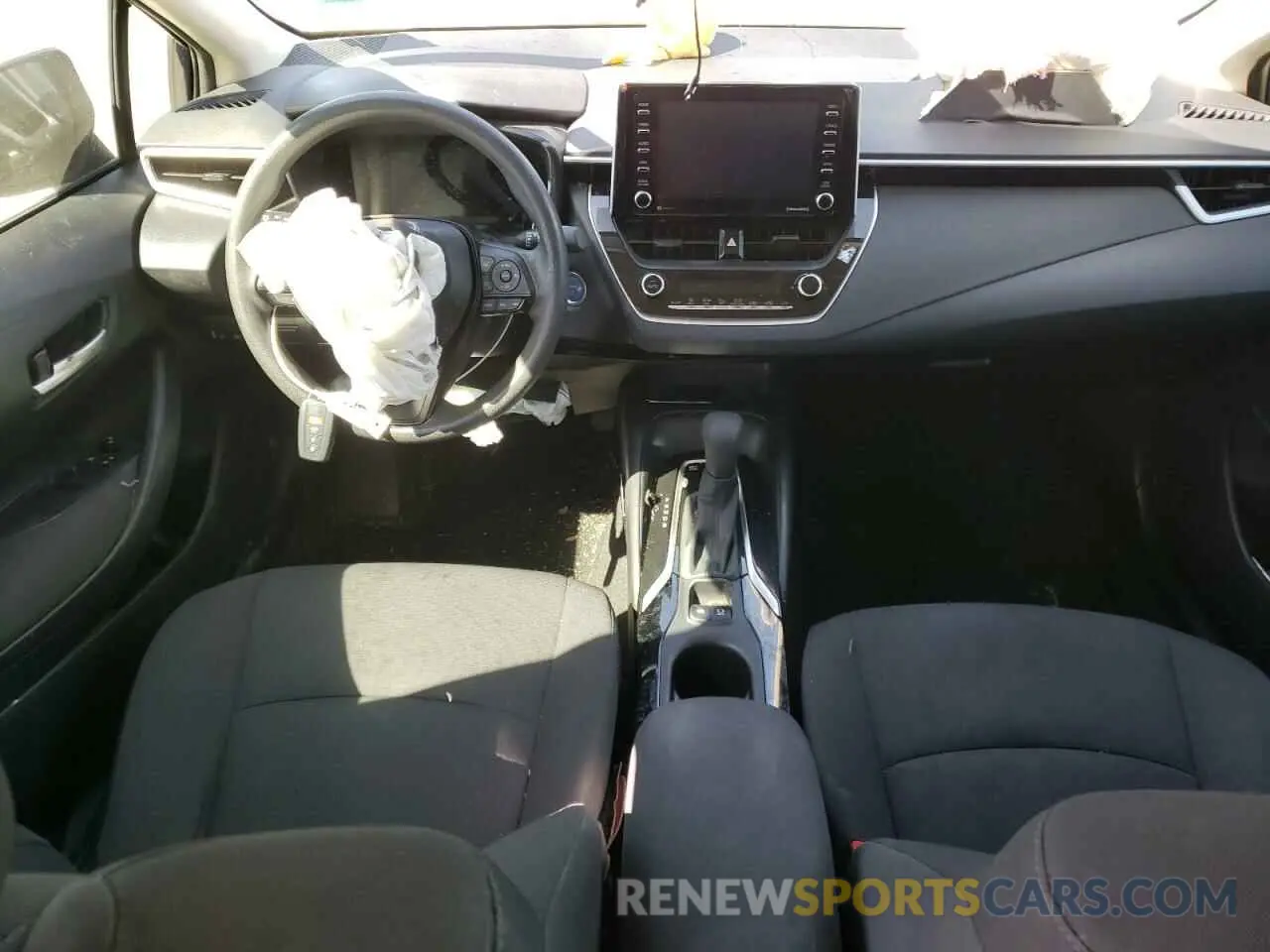 8 fotografías del automóvil dañado JTDEAMDE5MJ007073 TOYOTA COROLLA 2021