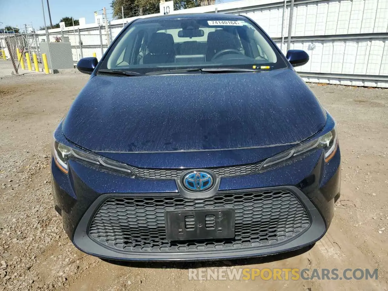 5 fotografías del automóvil dañado JTDEAMDE5MJ008837 TOYOTA COROLLA 2021