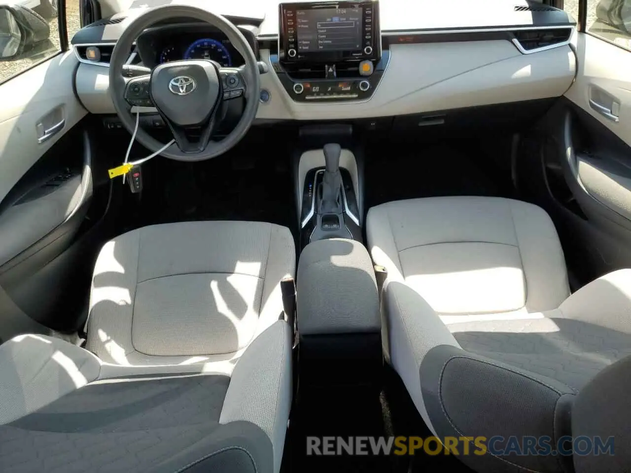 8 fotografías del automóvil dañado JTDEAMDE5MJ008837 TOYOTA COROLLA 2021