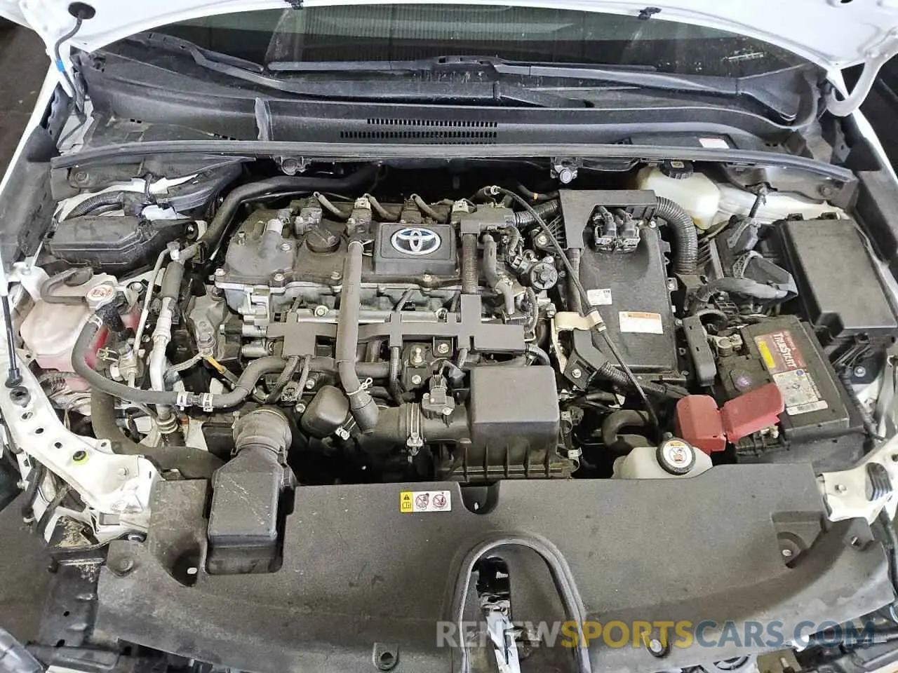 11 fotografías del automóvil dañado JTDEAMDE5MJ012774 TOYOTA COROLLA 2021