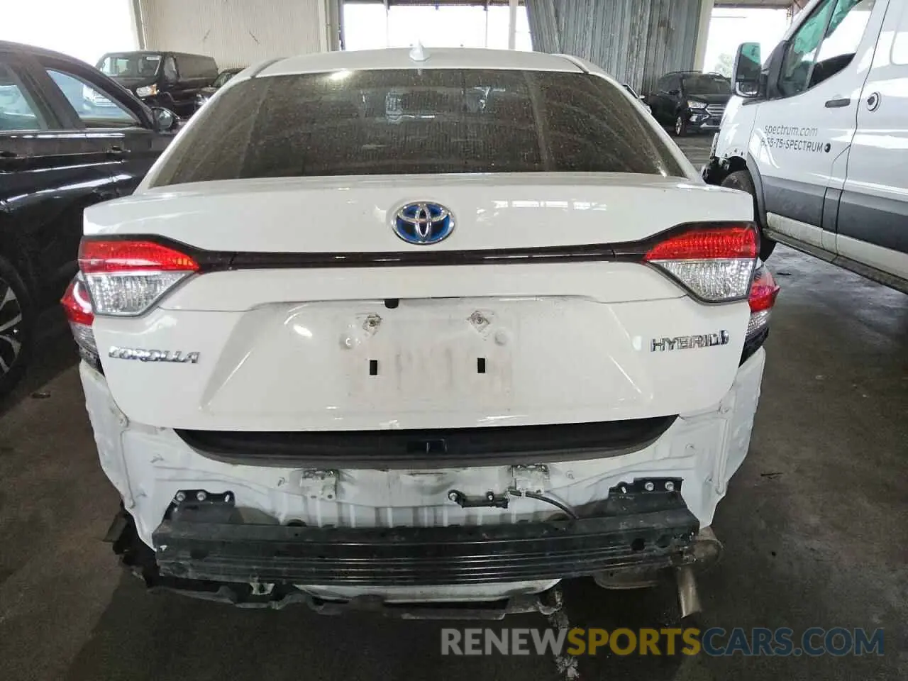 6 fotografías del automóvil dañado JTDEAMDE5MJ012774 TOYOTA COROLLA 2021