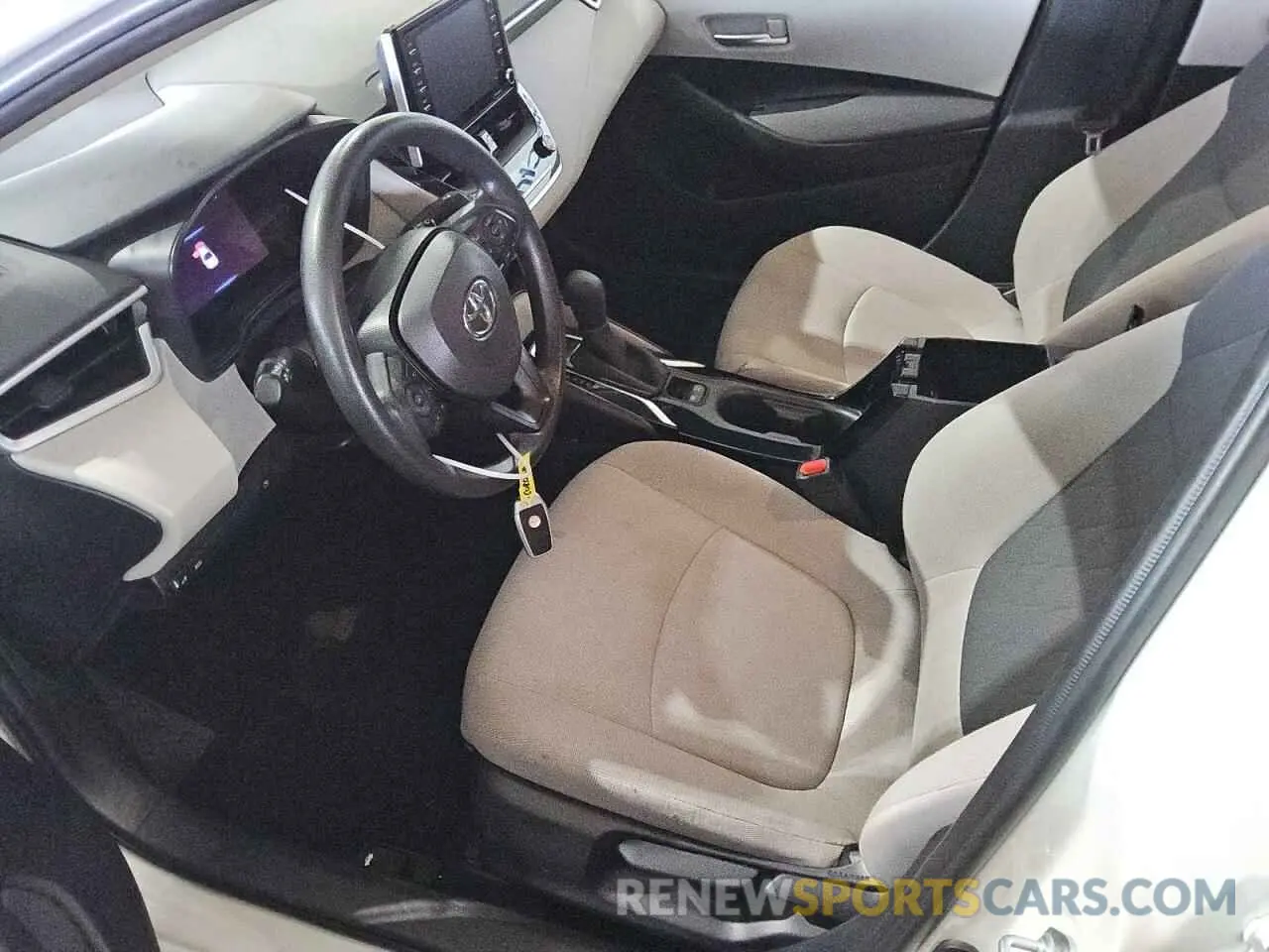 7 fotografías del automóvil dañado JTDEAMDE5MJ012774 TOYOTA COROLLA 2021