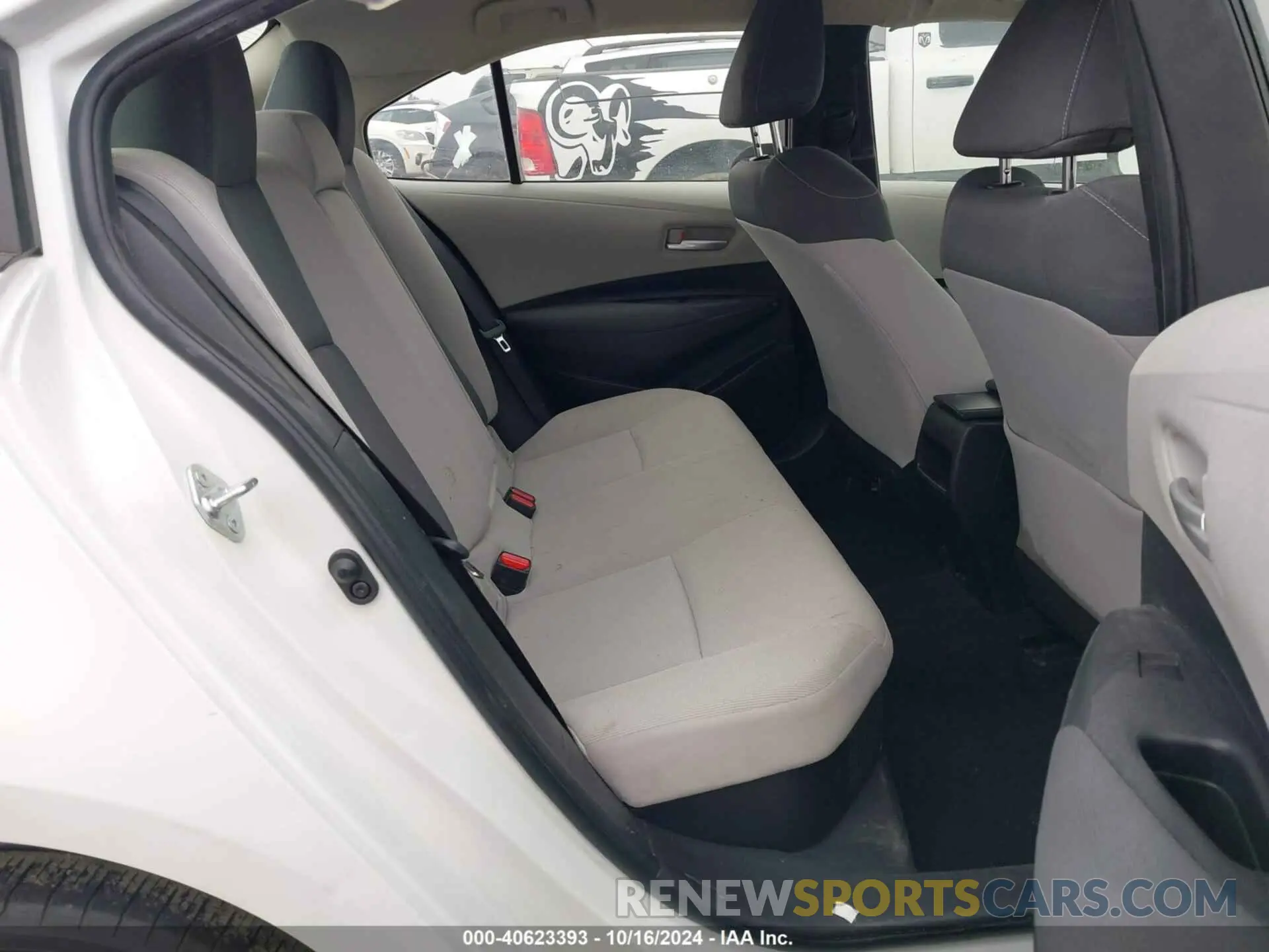 8 fotografías del automóvil dañado JTDEAMDE5MJ020633 TOYOTA COROLLA 2021