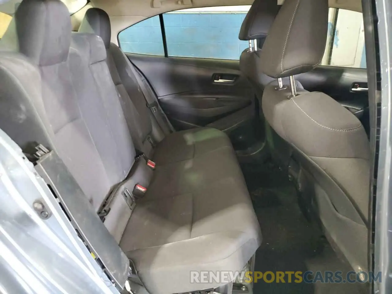 10 fotografías del automóvil dañado JTDEAMDE5MJ023905 TOYOTA COROLLA 2021