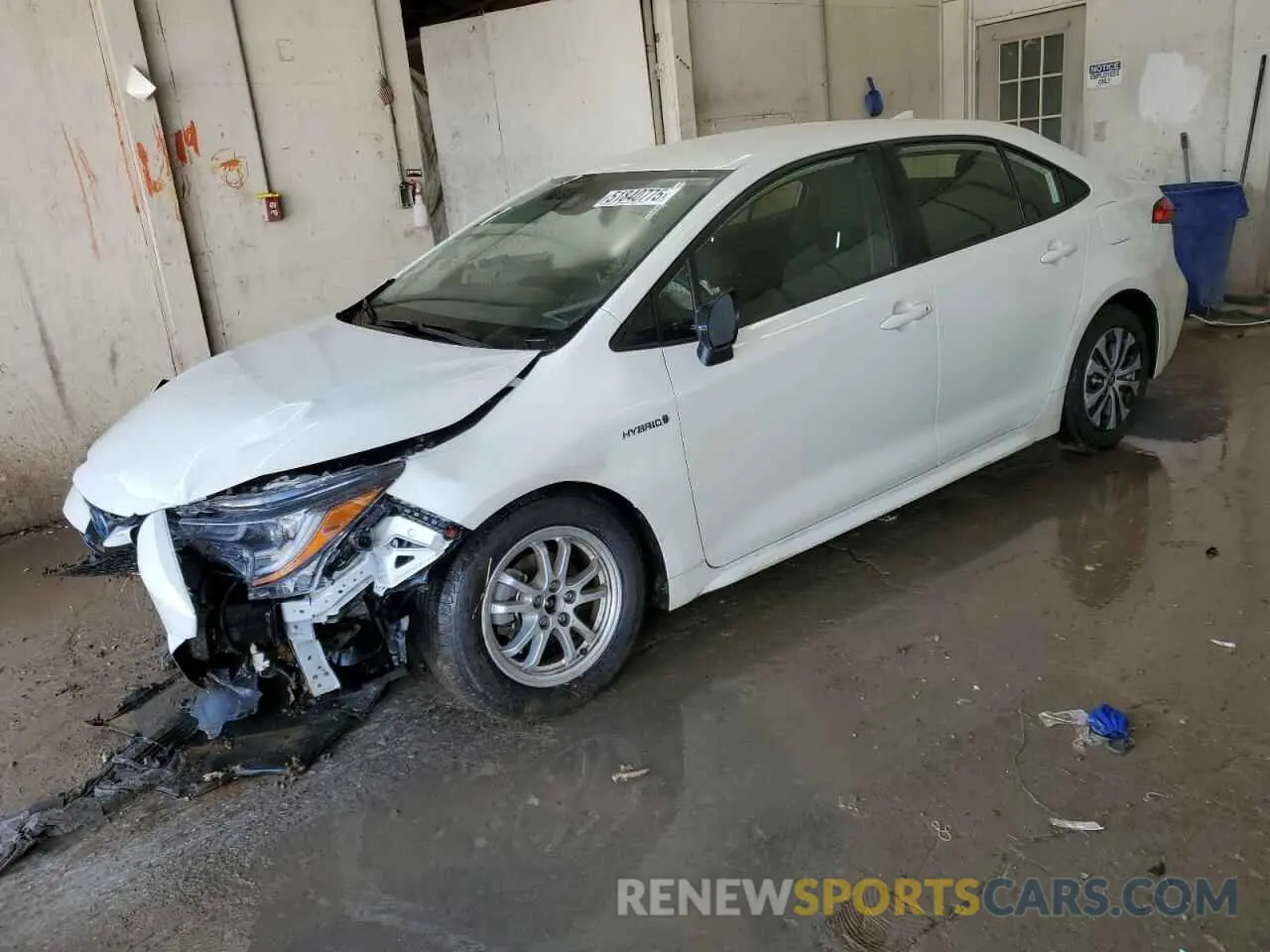 1 fotografías del automóvil dañado JTDEAMDE5MJ031325 TOYOTA COROLLA 2021