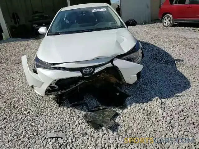 14 fotografías del automóvil dañado JTDEAMDE5MJ031325 TOYOTA COROLLA 2021