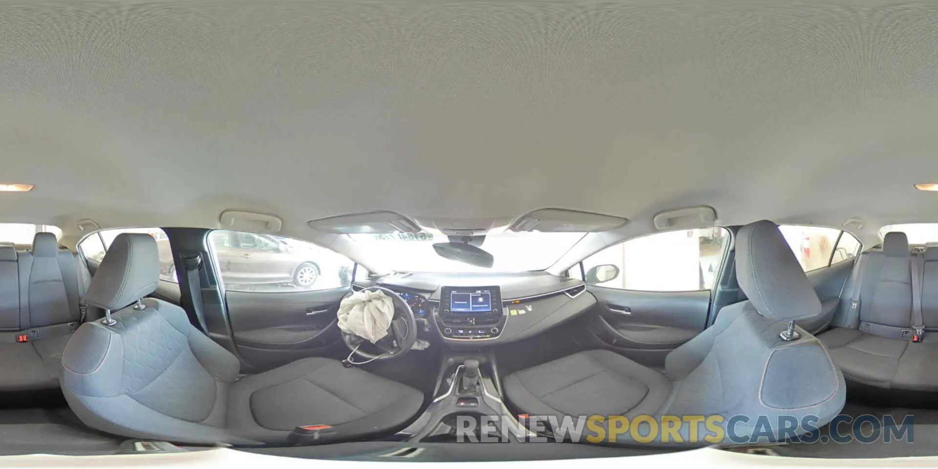 15 fotografías del automóvil dañado JTDEAMDE5MJ031325 TOYOTA COROLLA 2021