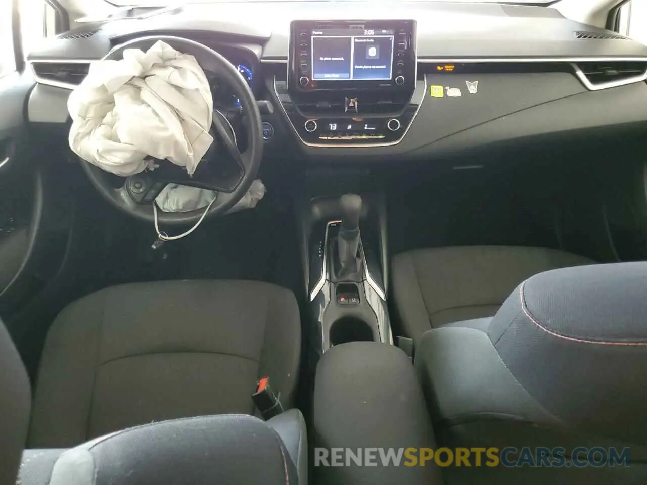 8 fotografías del automóvil dañado JTDEAMDE5MJ031325 TOYOTA COROLLA 2021