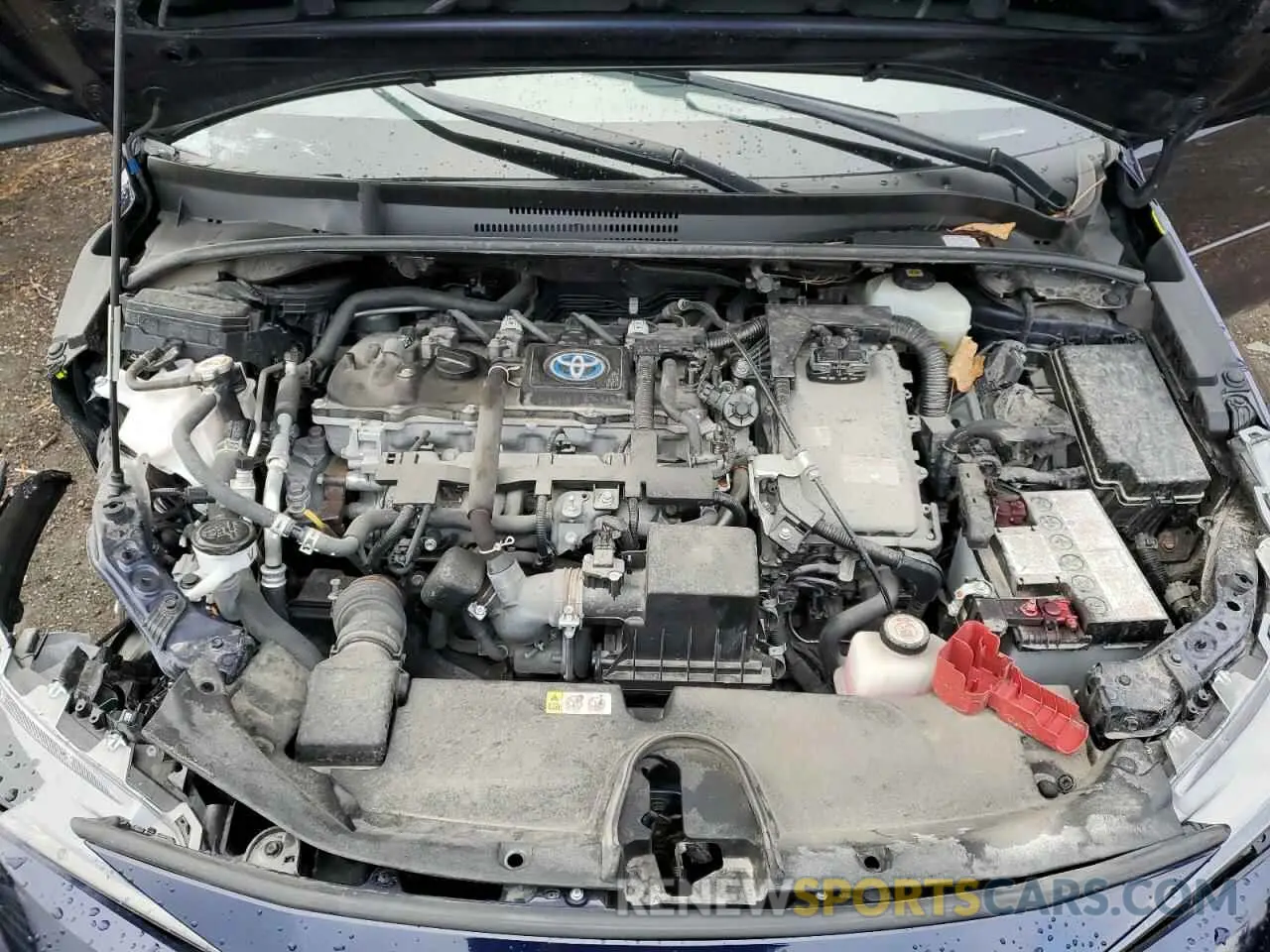 11 fotografías del automóvil dañado JTDEAMDE5MJ032426 TOYOTA COROLLA 2021