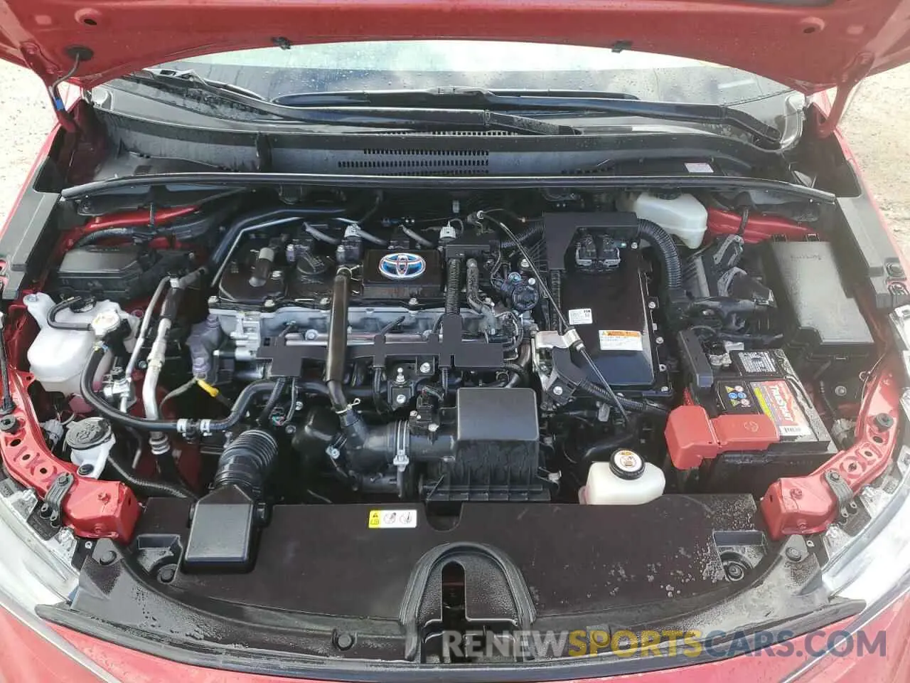 11 fotografías del automóvil dañado JTDEAMDE6MJ002190 TOYOTA COROLLA 2021