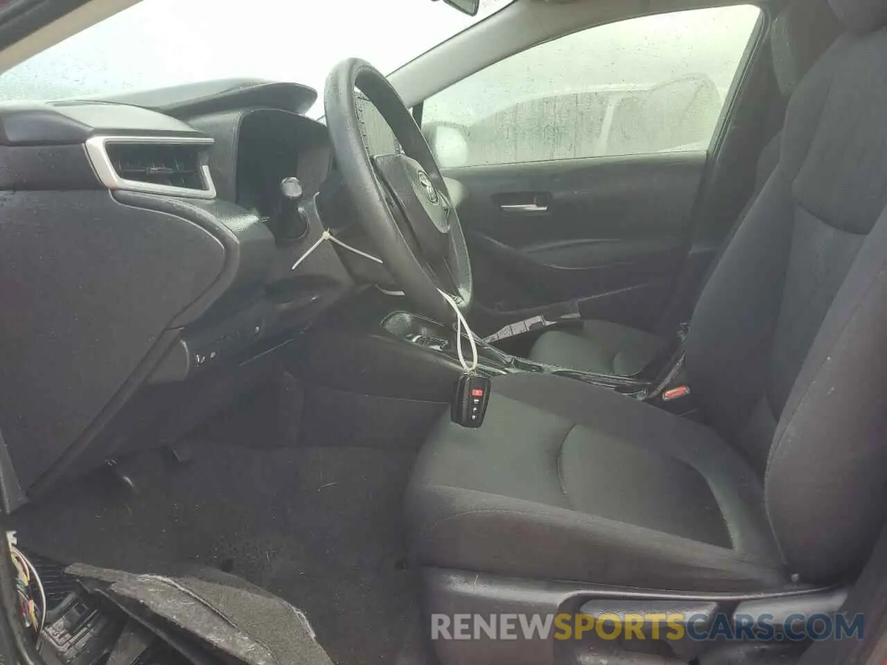 7 fotografías del automóvil dañado JTDEAMDE6MJ002190 TOYOTA COROLLA 2021