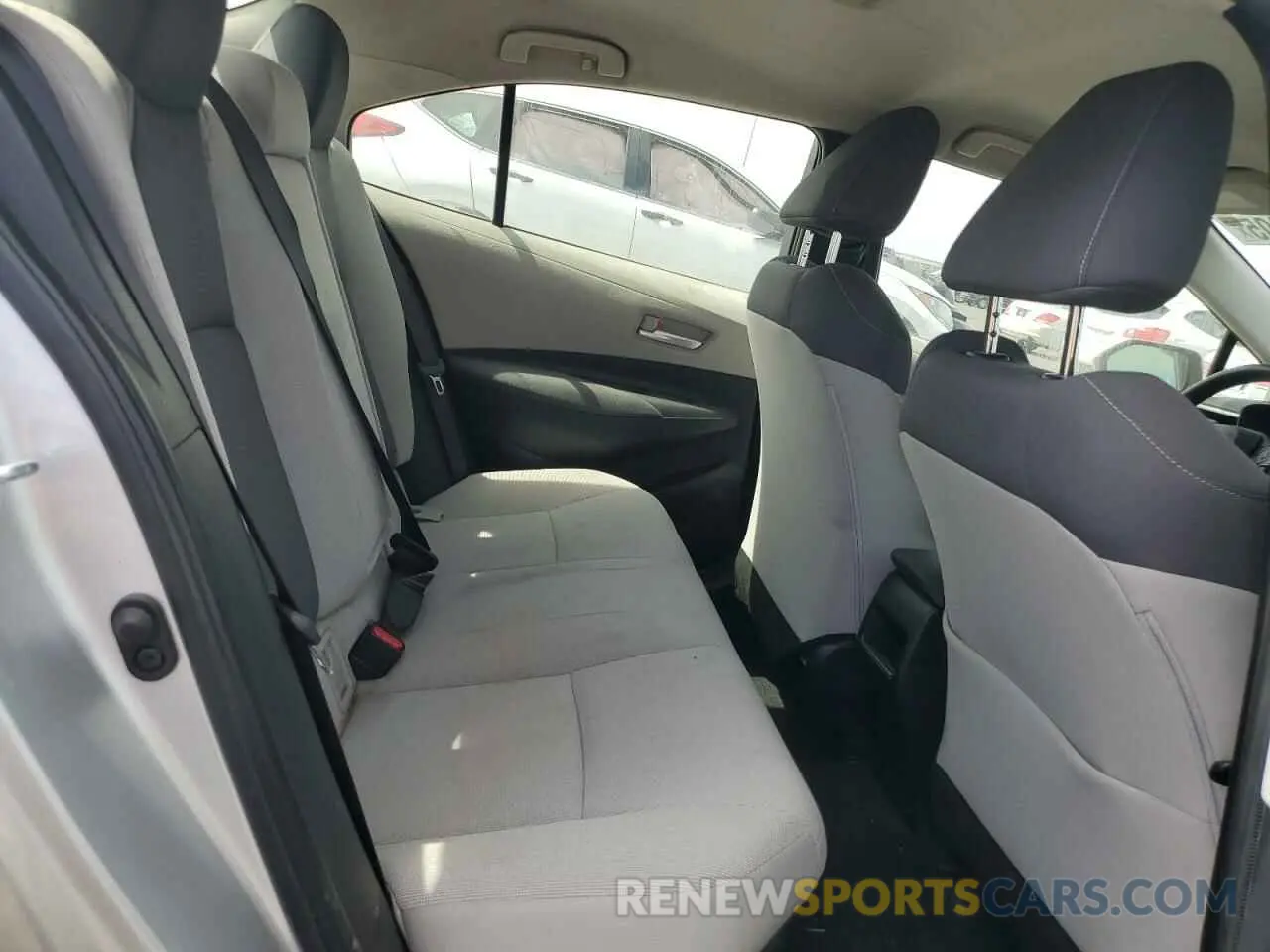 11 fotografías del automóvil dañado JTDEAMDE6MJ008863 TOYOTA COROLLA 2021