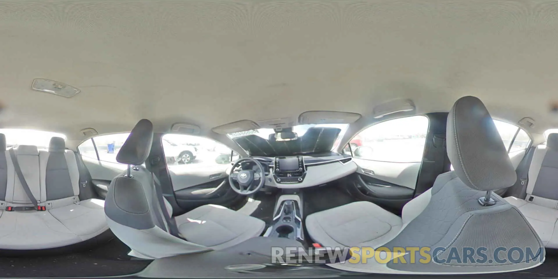 12 fotografías del automóvil dañado JTDEAMDE6MJ008863 TOYOTA COROLLA 2021